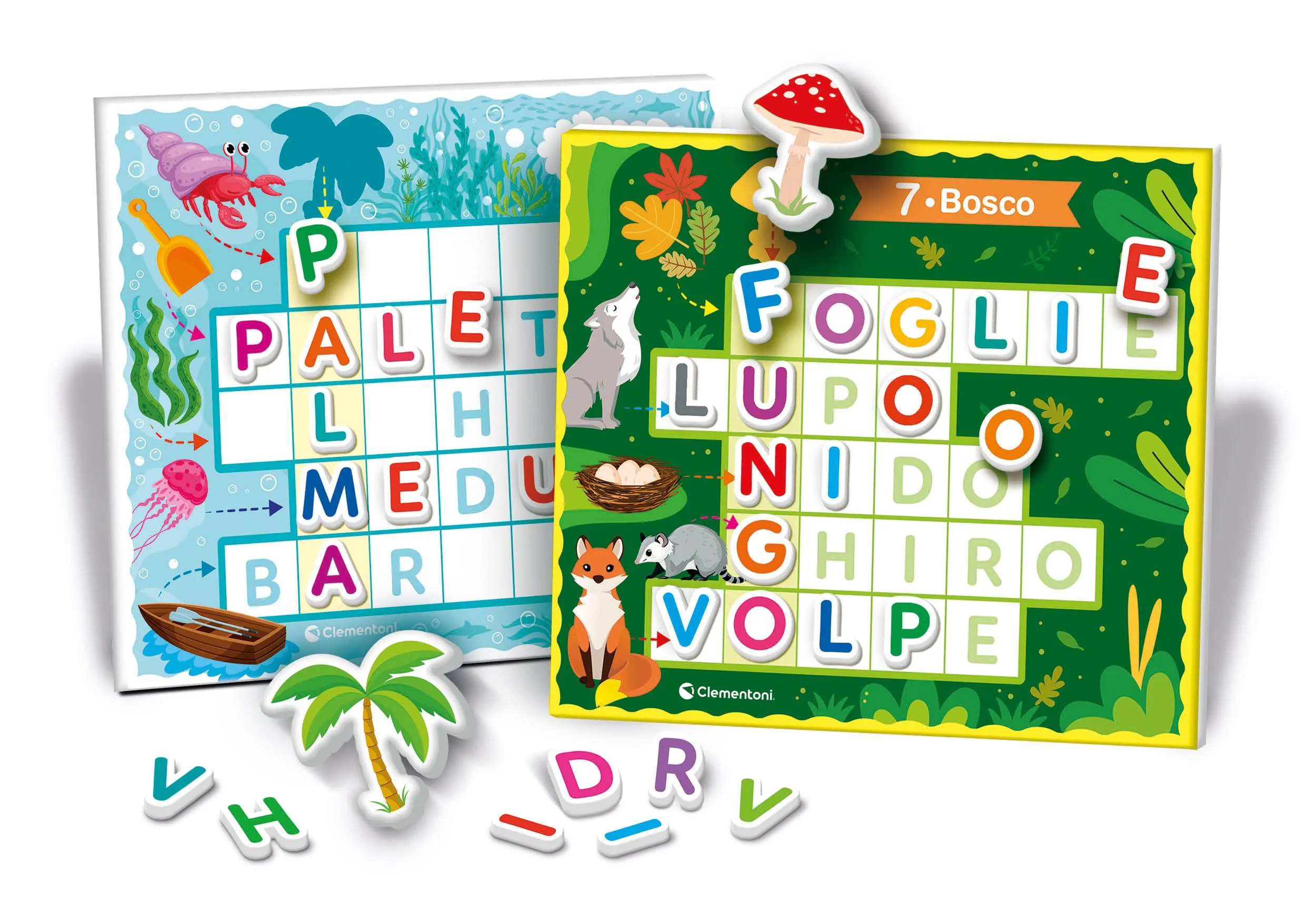 Clementoni Sapientino Logic Lettere e Parole, Gioco Educativo per Bambini 4-6 Anni, 16872 - immagine 2