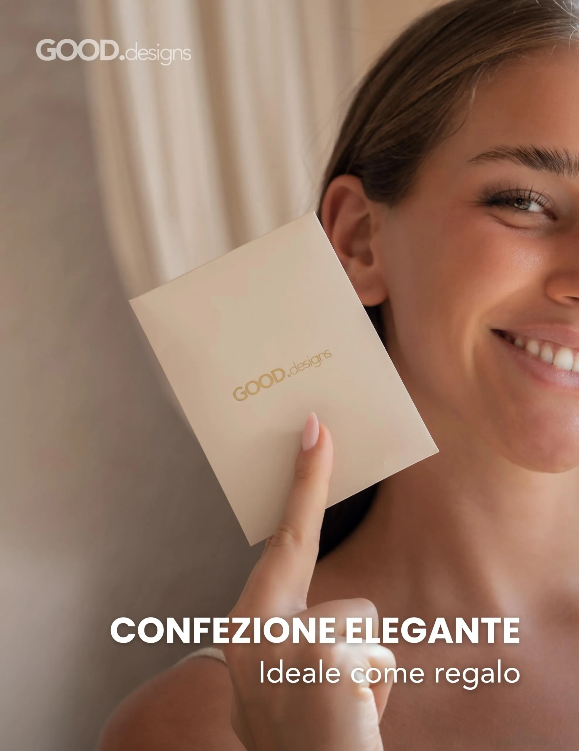 GD GOOD.designs Collana Donna a Sfere in Acciaio Inossidabile Placcata Oro 18K, Regolabile 40-45 cm - immagine 6