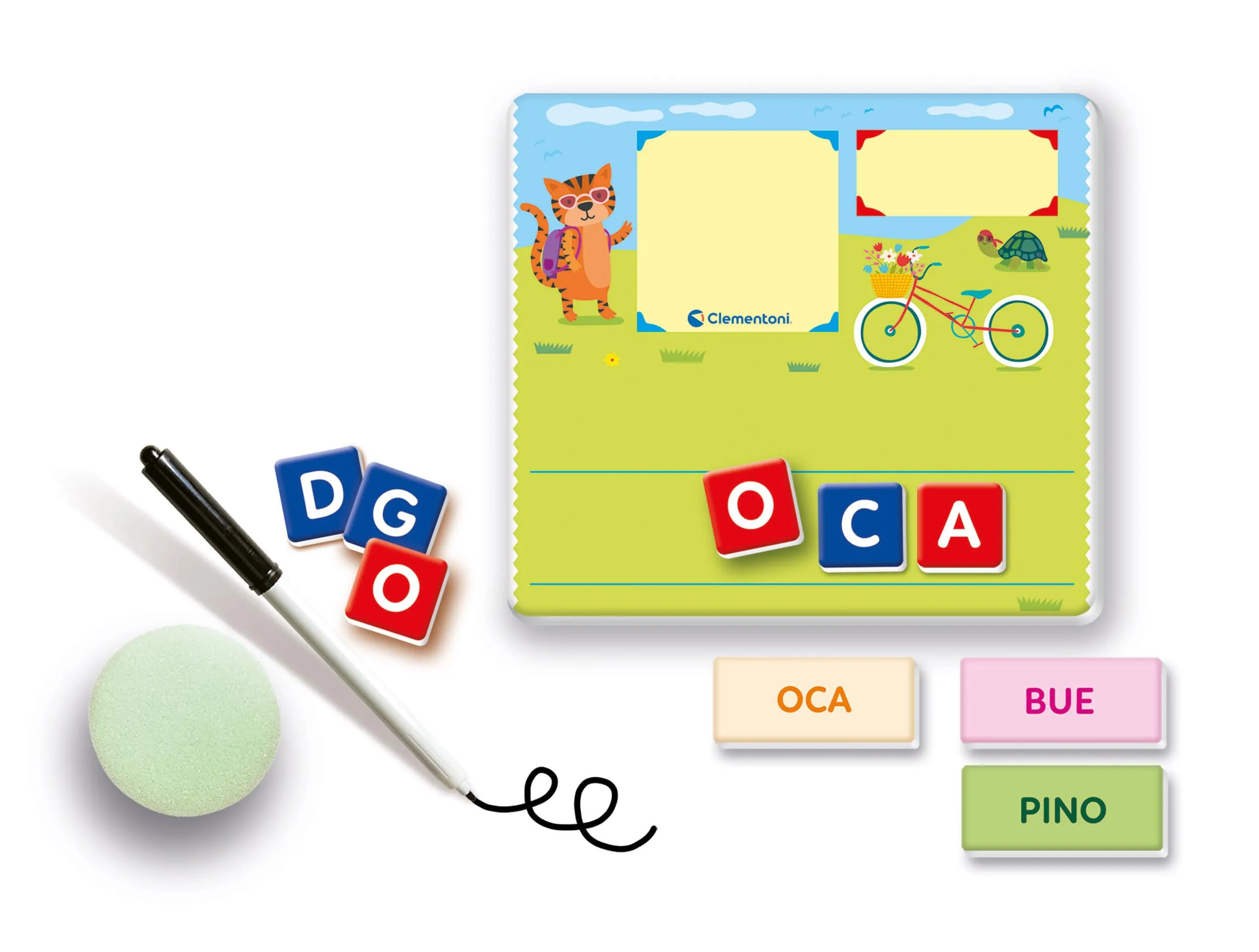 Clementoni Sapientino Montessori Imparo a Scrivere, Gioco Educativo per Bambini 4-6 Anni, 16859 - immagine 4