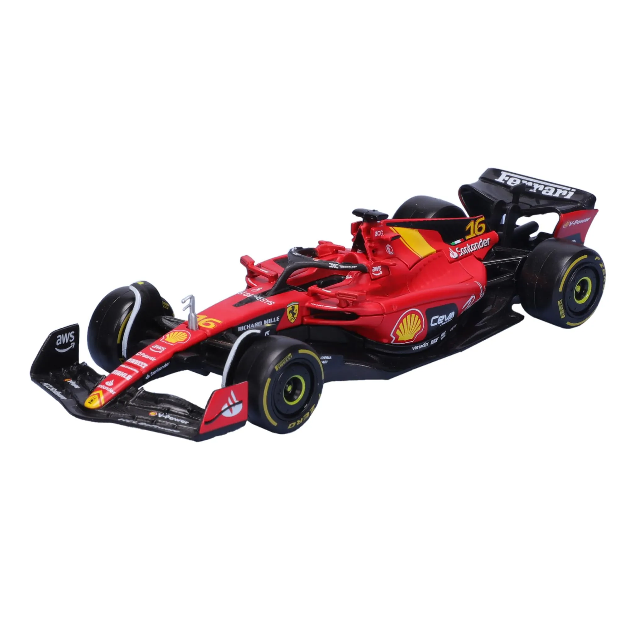 Bburago Ferrari SF-23 F1 Gift Pack, 4 Model Cars 1:43 Scale - immagine 2