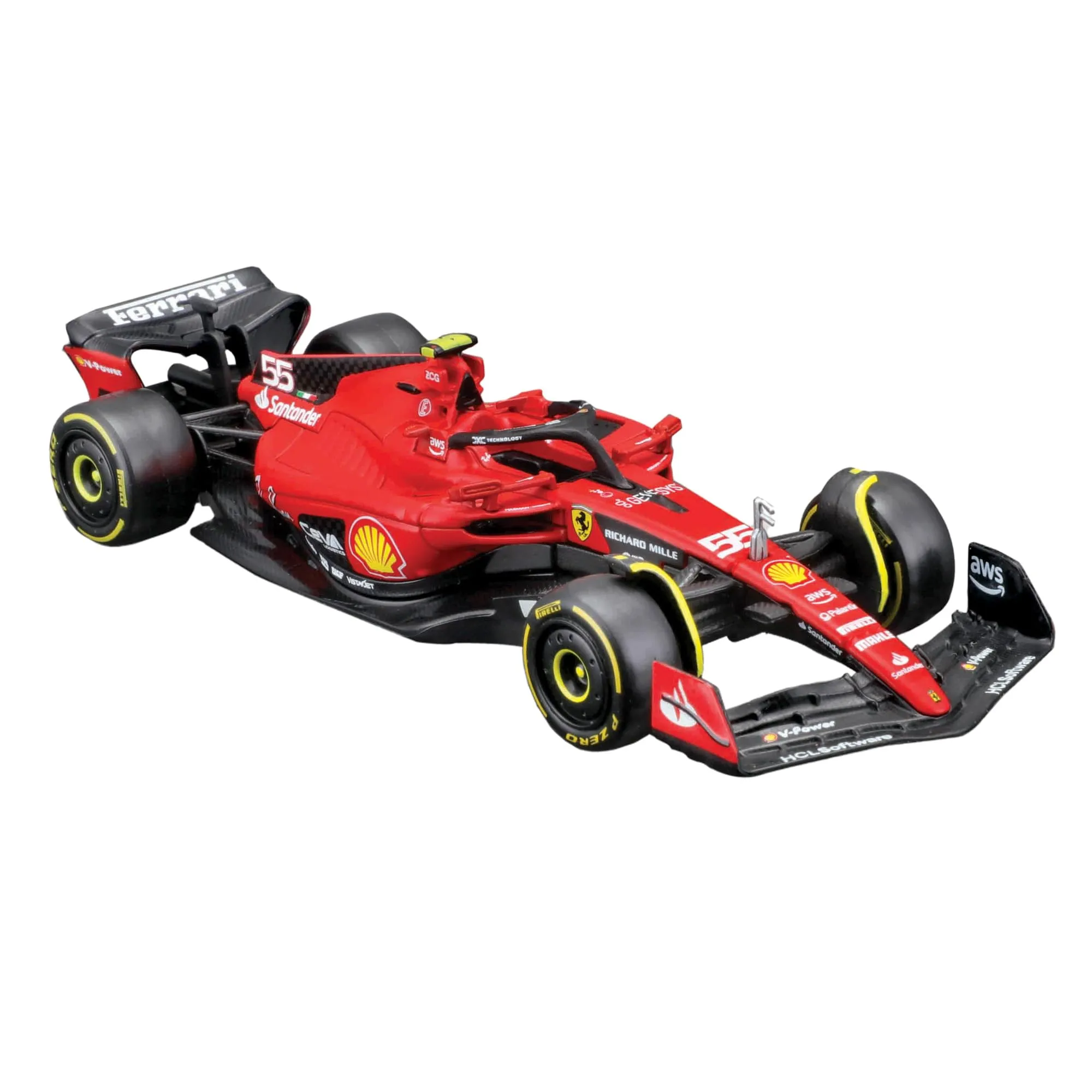 Bburago Ferrari SF-23 F1 Gift Pack, 4 Model Cars 1:43 Scale - immagine 5
