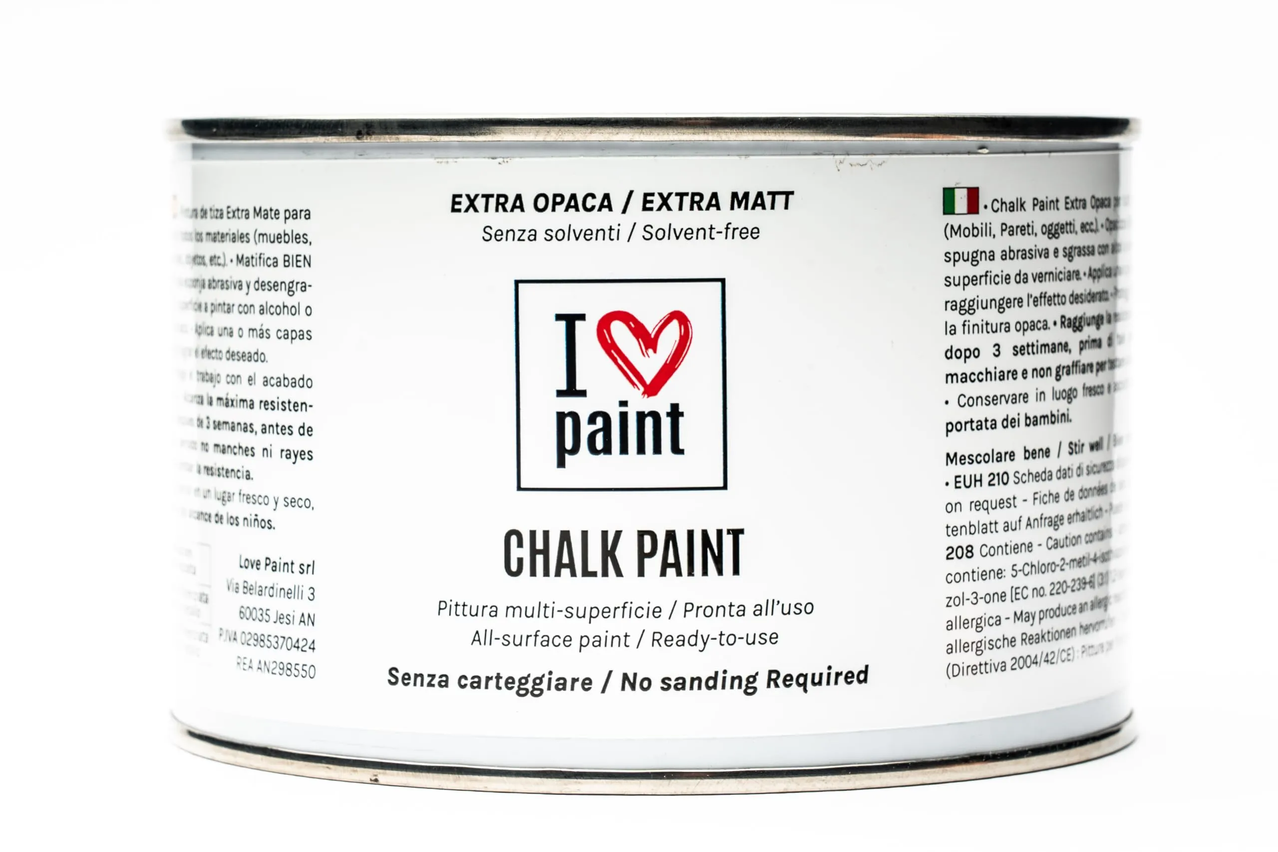 I LOVE paint Cera Trasparente per Chalk Paint e Legno 375ml - immagine 2