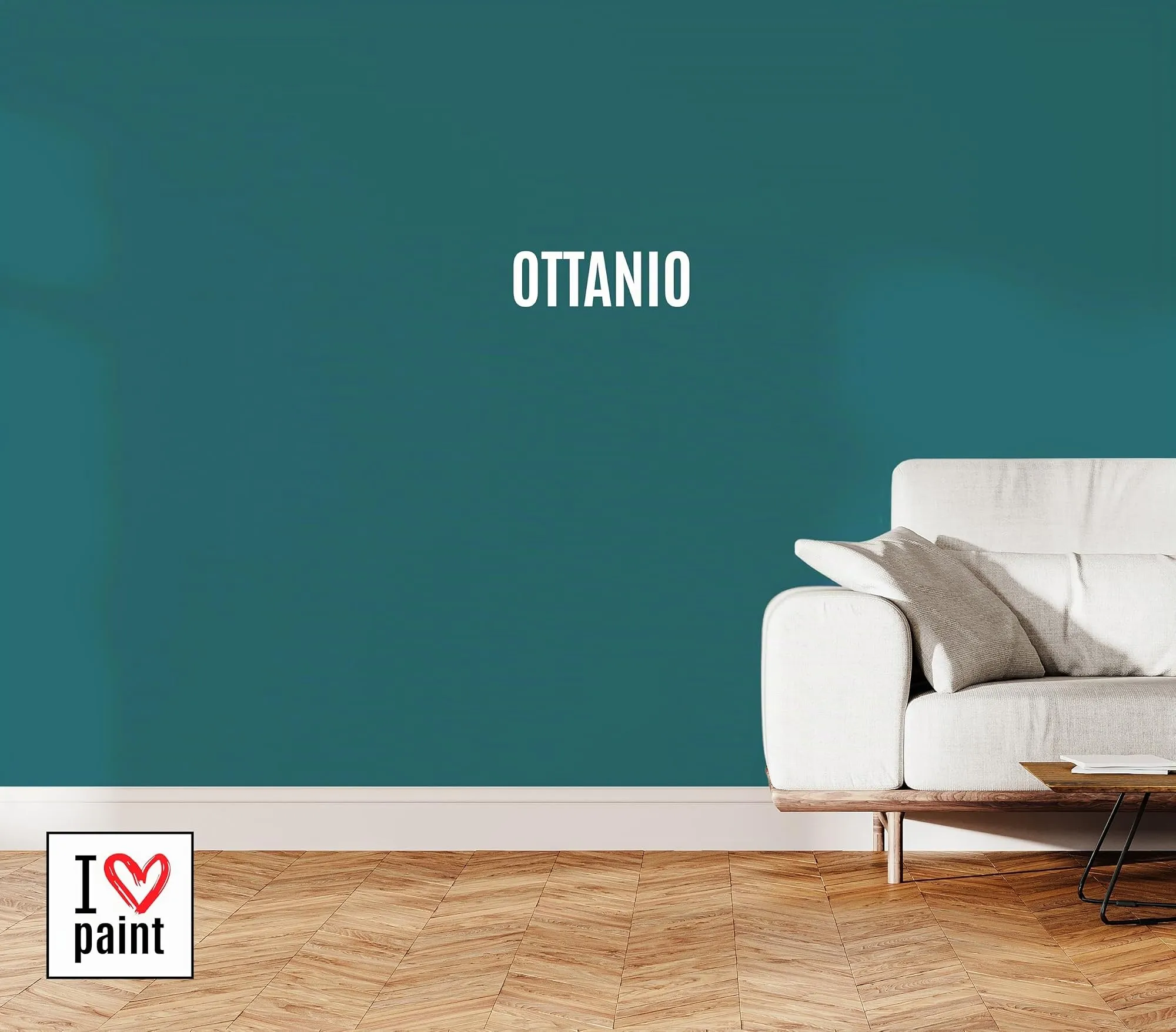 I Love Paint Chalk Paint Colore Ottanio 4 Litri - immagine 3
