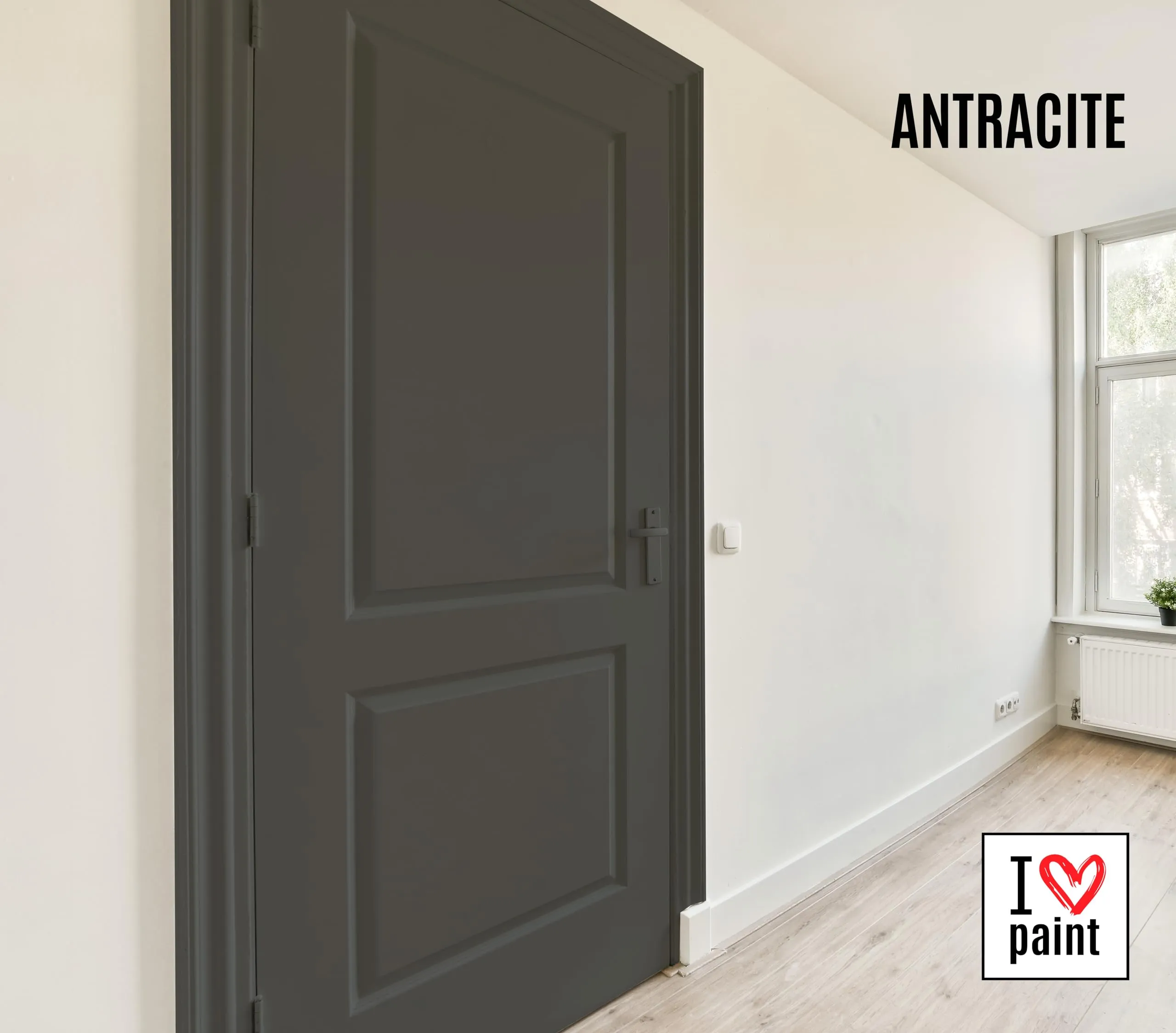 I LOVE paint Chalk Paint Antracite 4 Litri - immagine 4