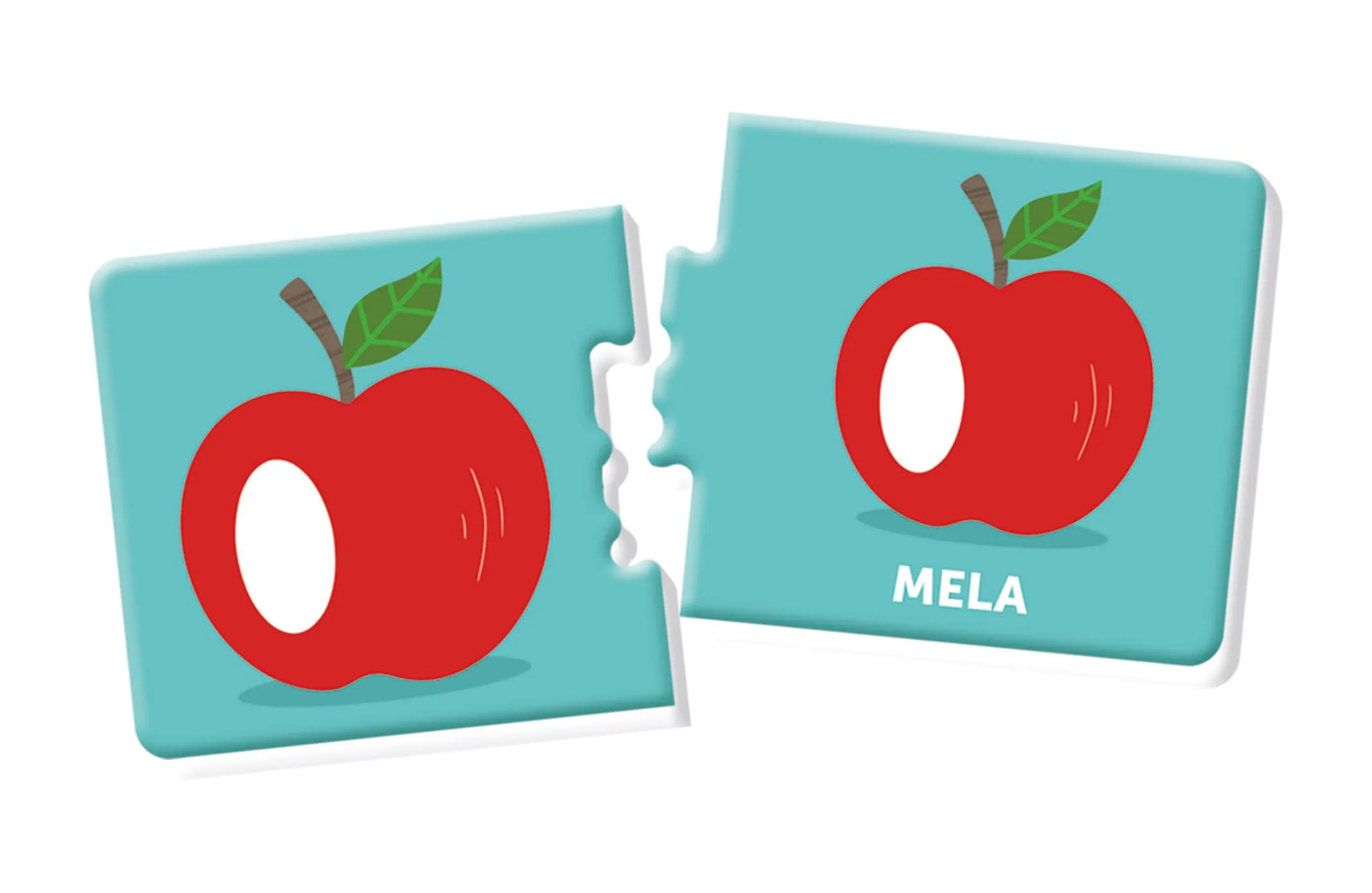 Clementoni Sapientino Montessori Le Mie Prime 100 Parole, Gioco Educativo per Bambini 1-3 Anni, 54 Puzzle a Incastro, 16851 - immagine 5