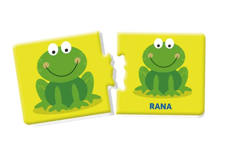 Clementoni Sapientino Montessori Le Mie Prime 100 Parole, Gioco Educativo per Bambini 1-3 Anni, 54 Puzzle a Incastro, 16851 - immagine 7