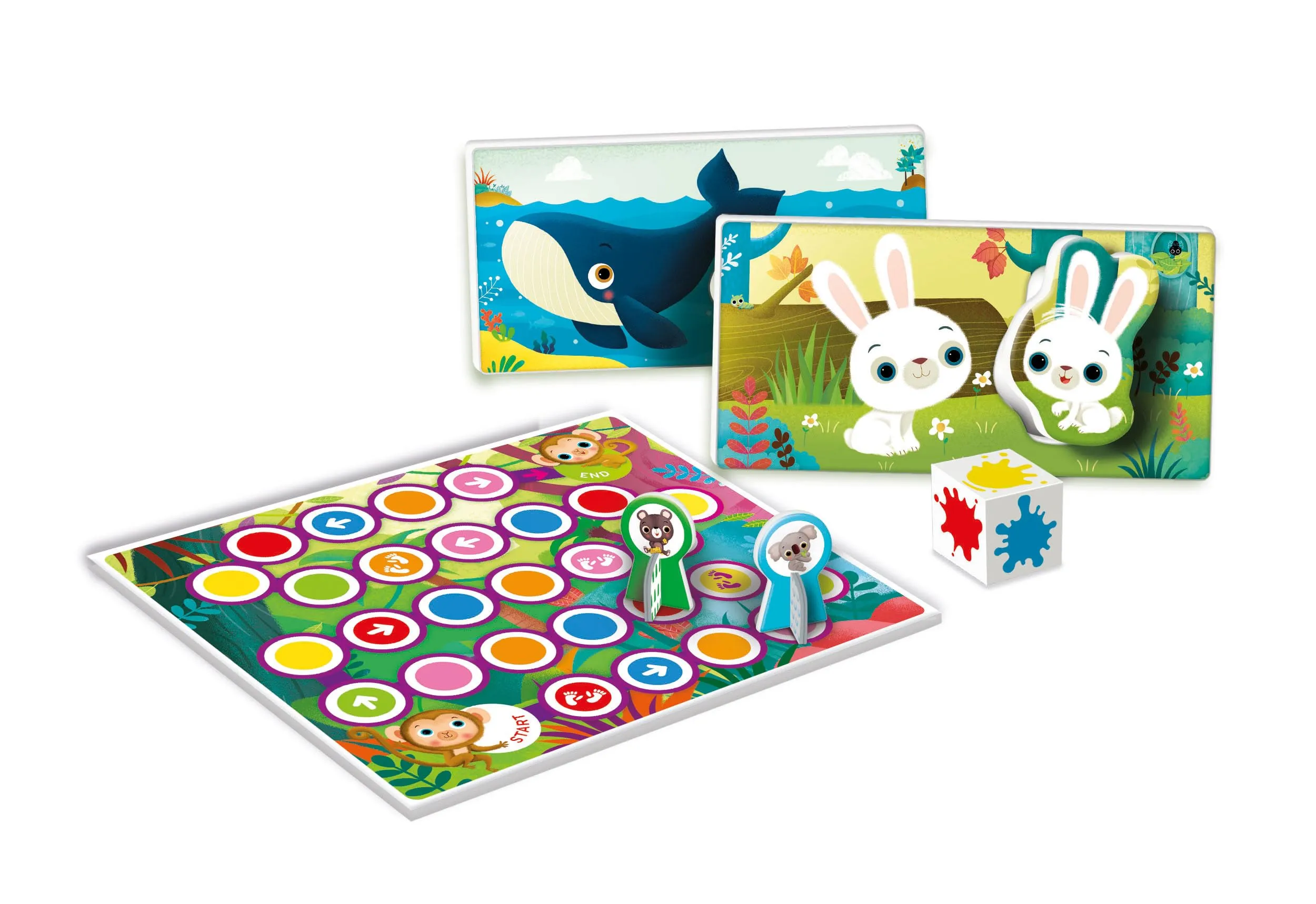 Clementoni Sapientino Genitori e Cuccioli Gioco Educativo per Bambini 2-4 Anni, 16852 - immagine 2