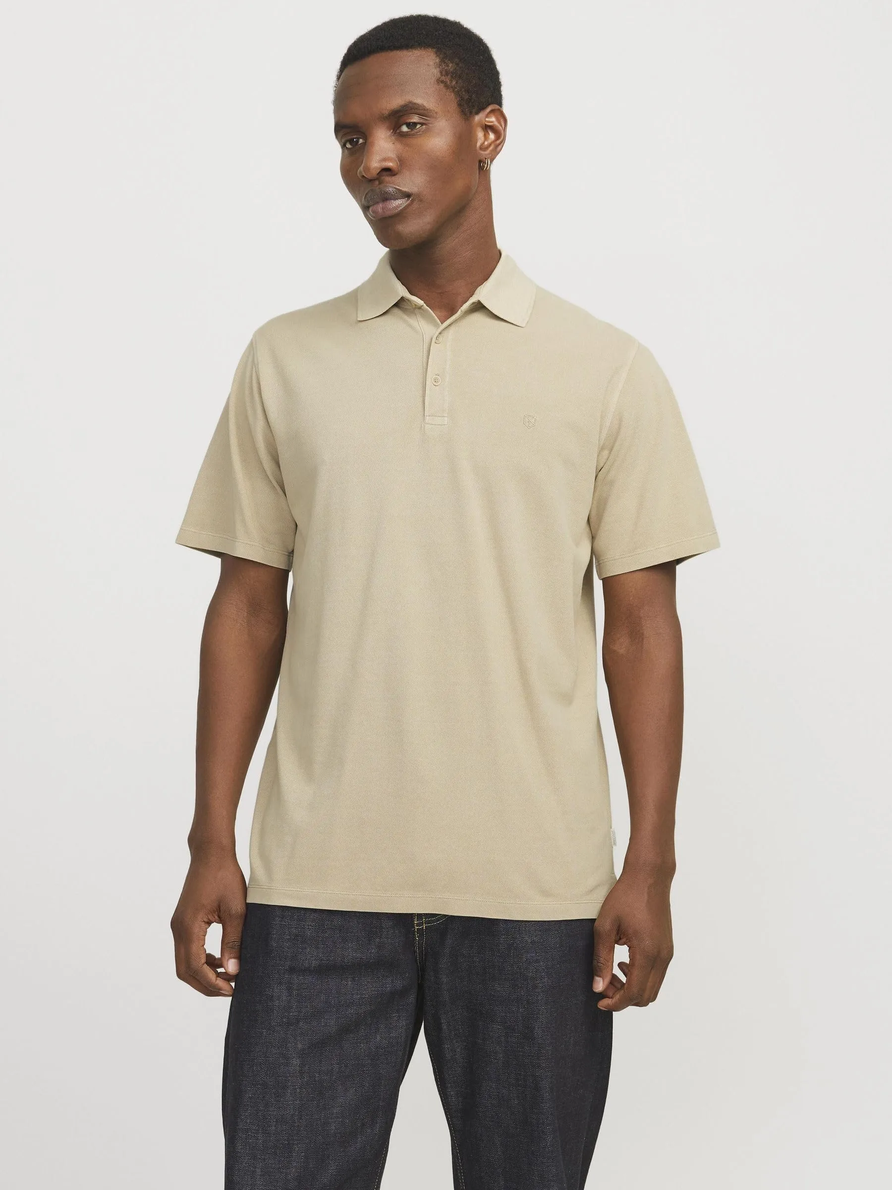 Jack & Jones Polo Semplice Grigio XS - immagine 2