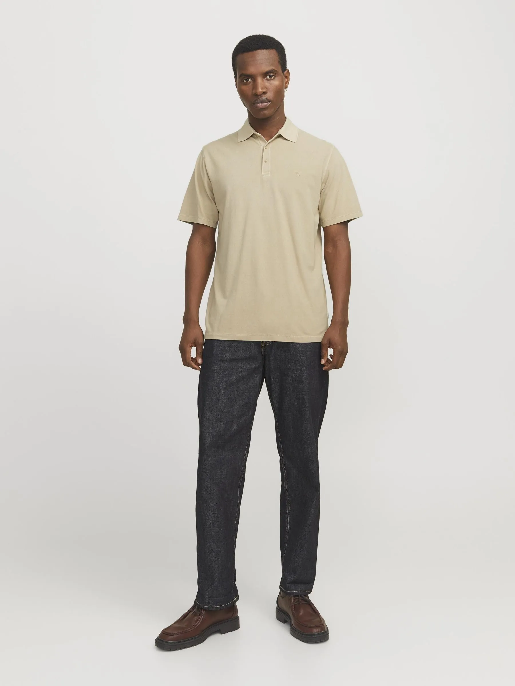 Jack & Jones Polo Semplice Grigio XS - immagine 4