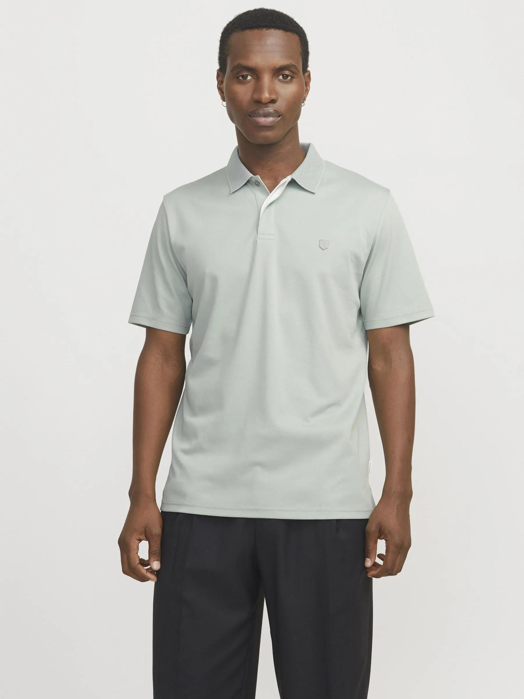 Jack & Jones Polo Semplice Turchese XS - immagine 2