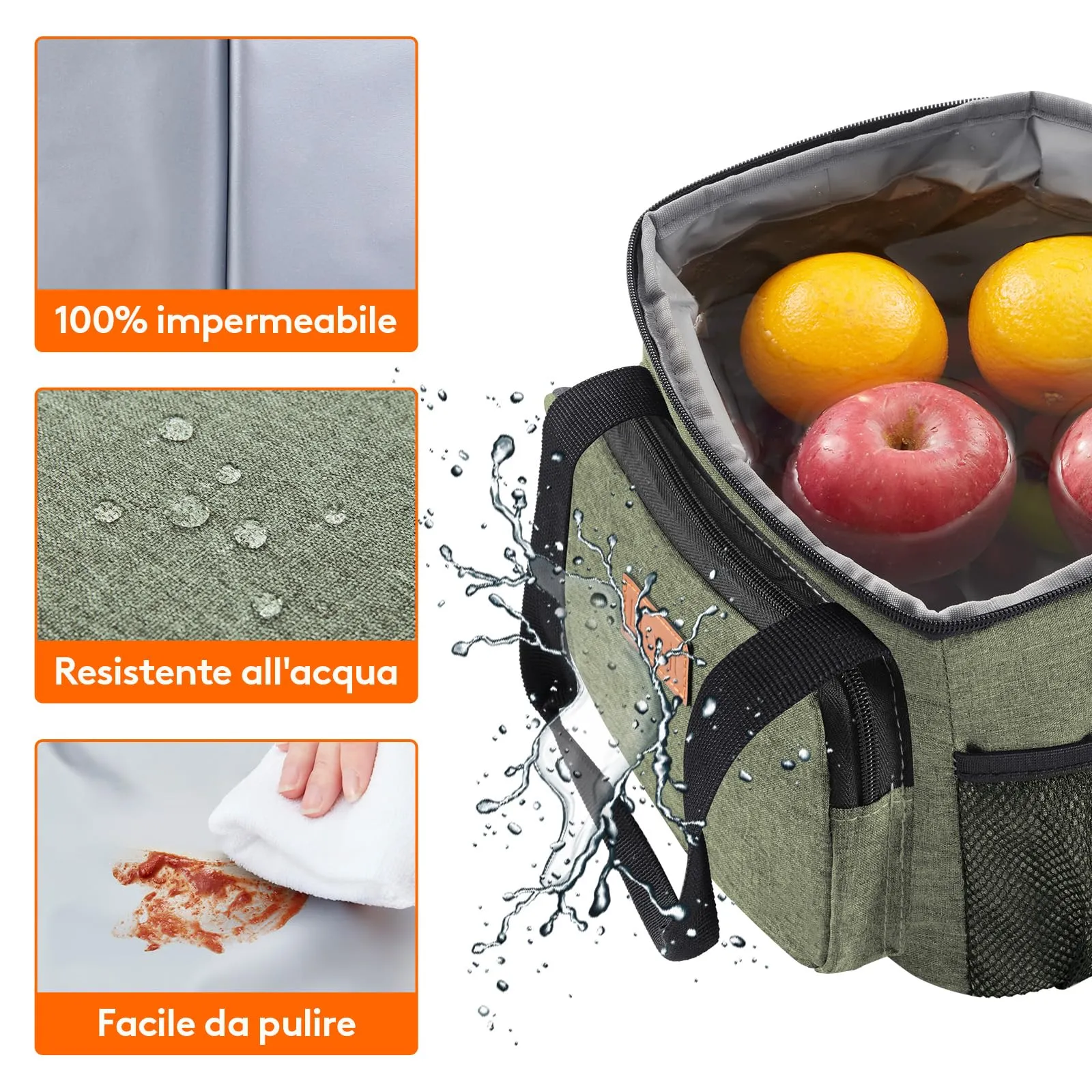 Lifewit Borsa Termica Porta Pranzo 9L - immagine 6