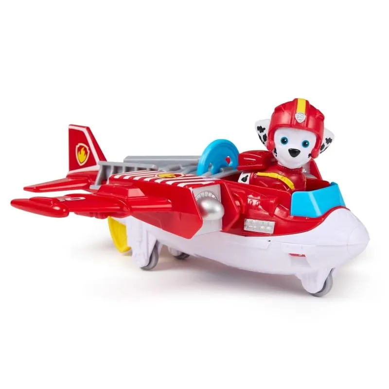 Paw Patrol Air Rescue Marshall Fire Rescue Plane with Figure - immagine 4