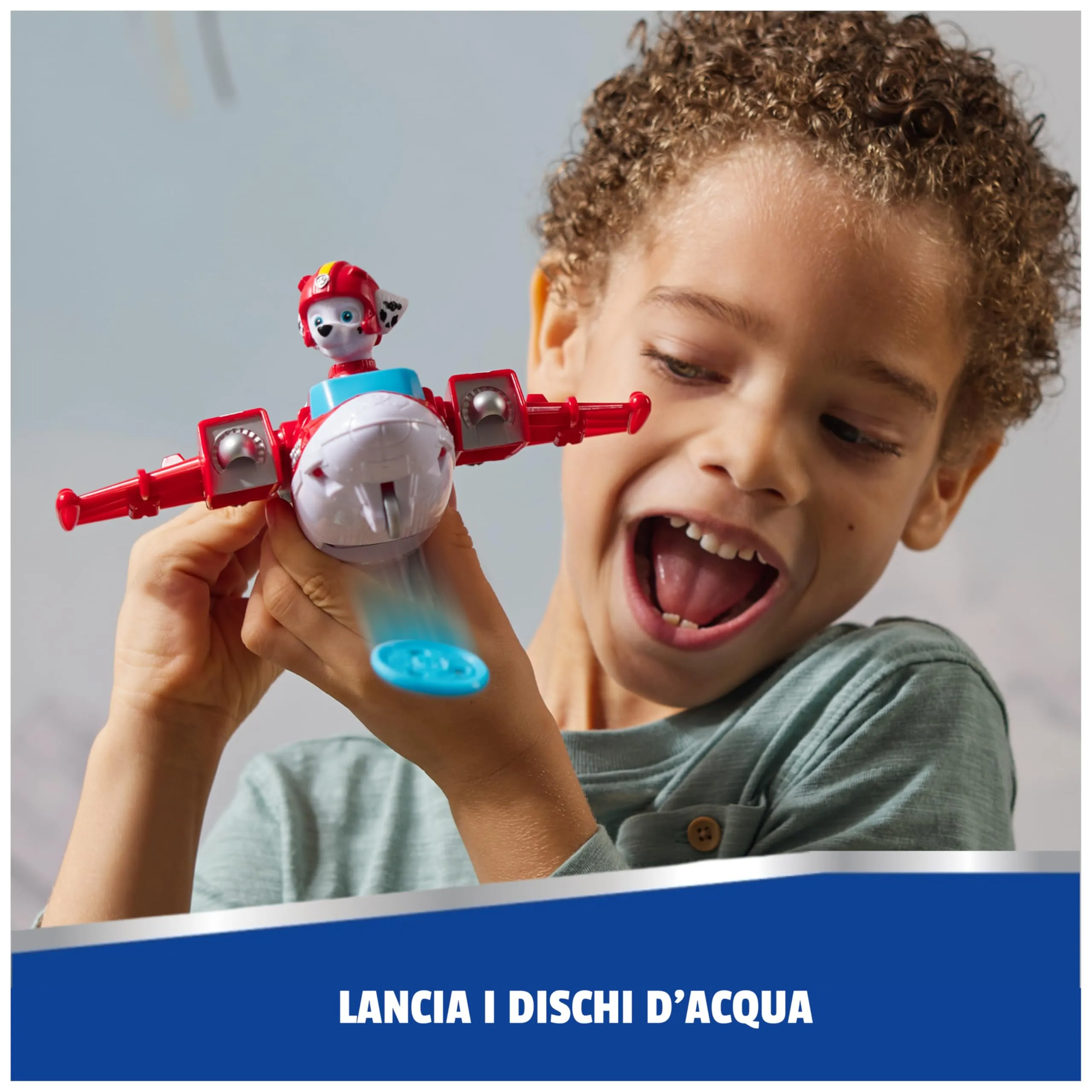Paw Patrol Air Rescue Marshall Fire Rescue Plane with Figure - immagine 5