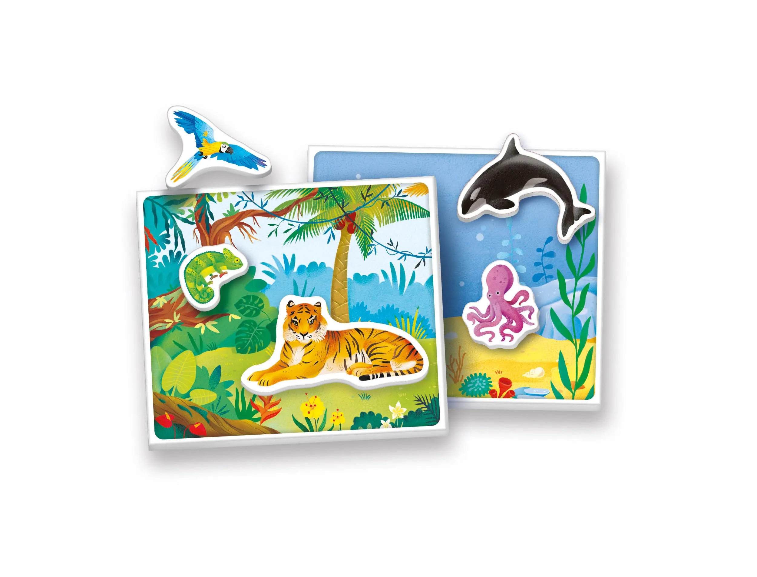 Clementoni Sapientino Montessori - Gli Animali, Gioco Educativo per Bambini 3-5 Anni, 16867 - immagine 2