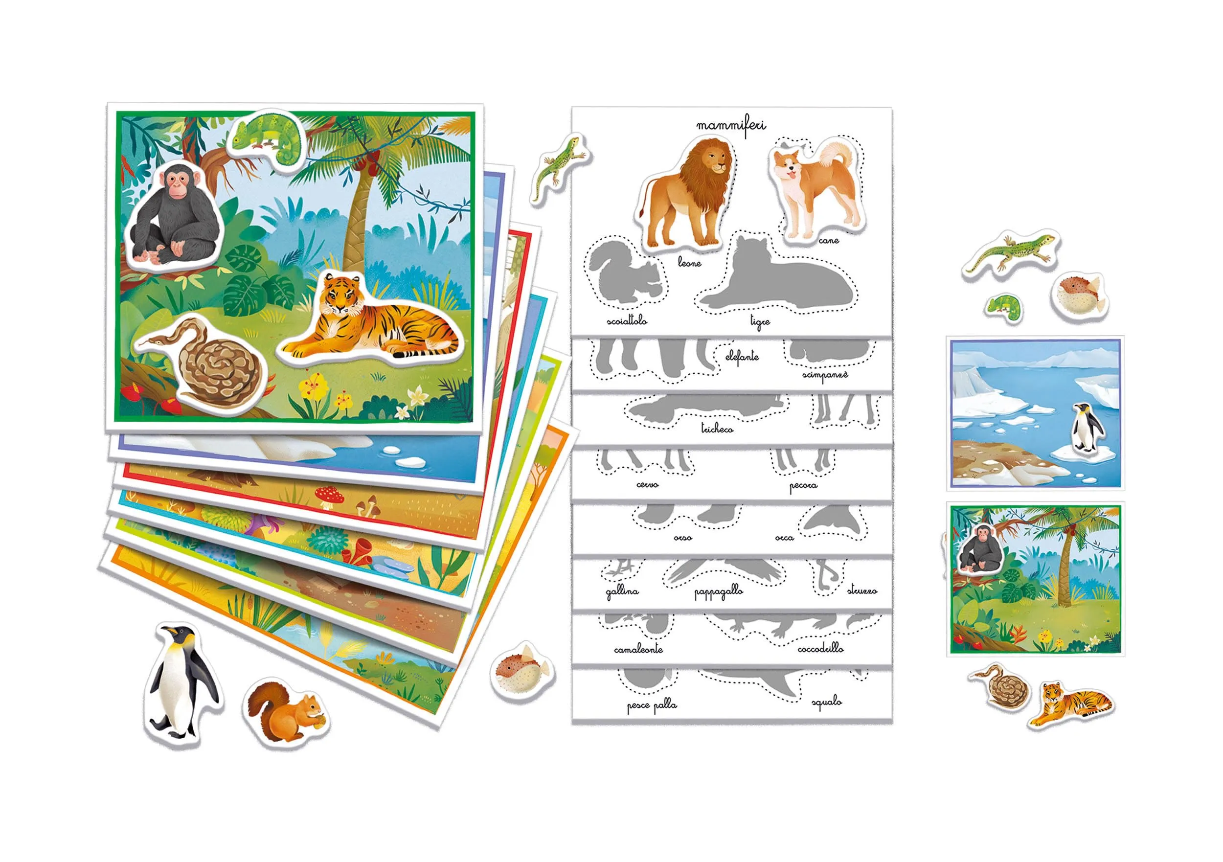 Clementoni Sapientino Montessori - Gli Animali, Gioco Educativo per Bambini 3-5 Anni, 16867 - immagine 4