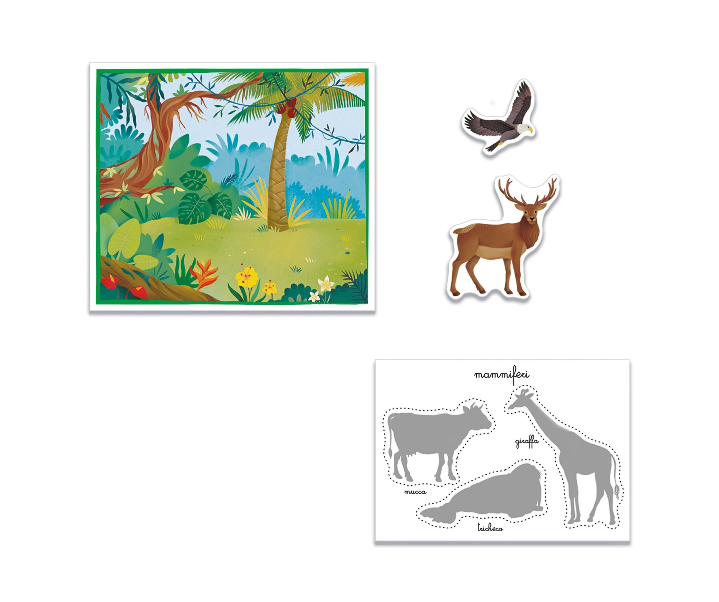 Clementoni Sapientino Montessori - Gli Animali, Gioco Educativo per Bambini 3-5 Anni, 16867 - immagine 5