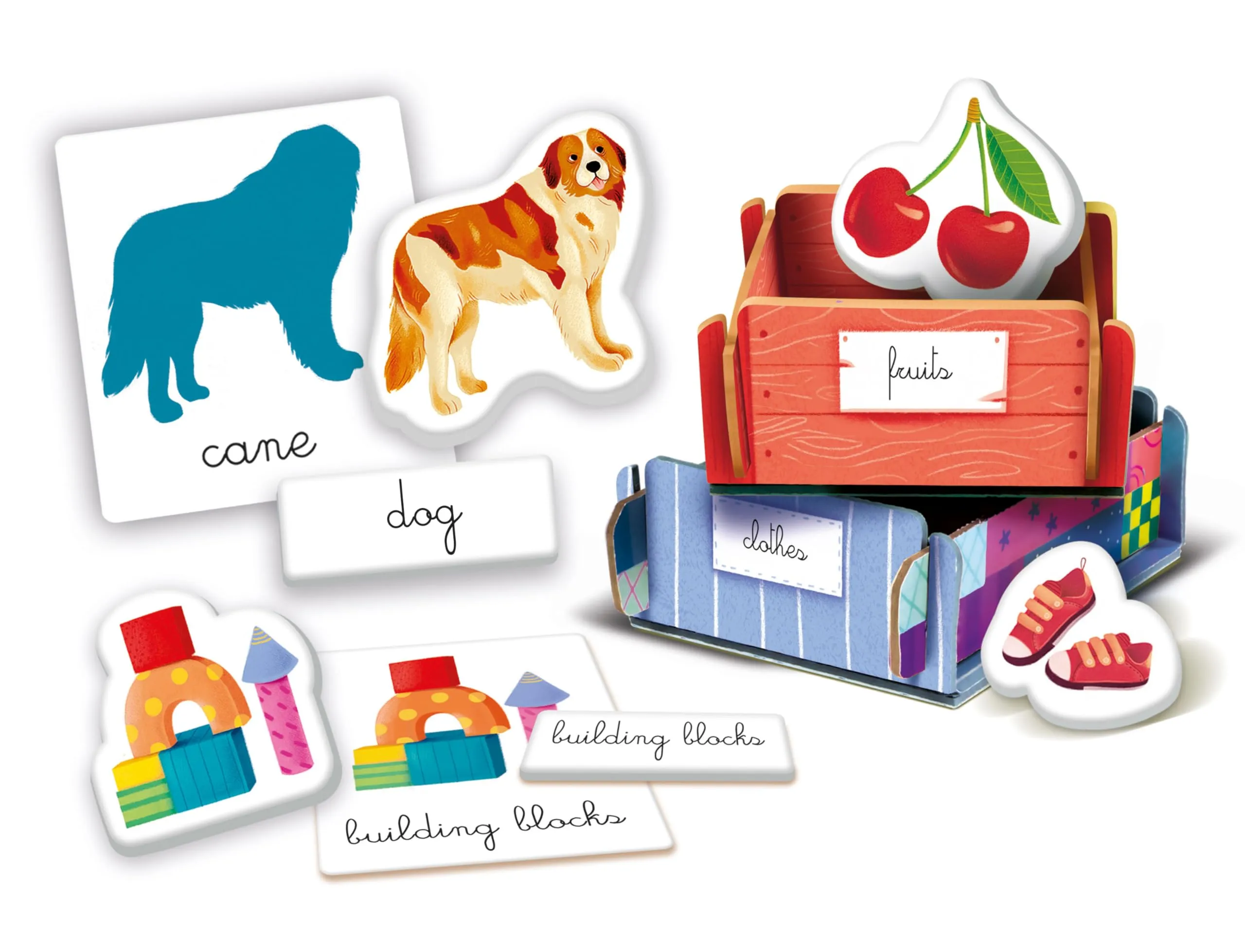 Clementoni Sapientino Montessori - Primo Inglese, Gioco Educativo per Bambini 3-5 Anni, 16868 - immagine 2