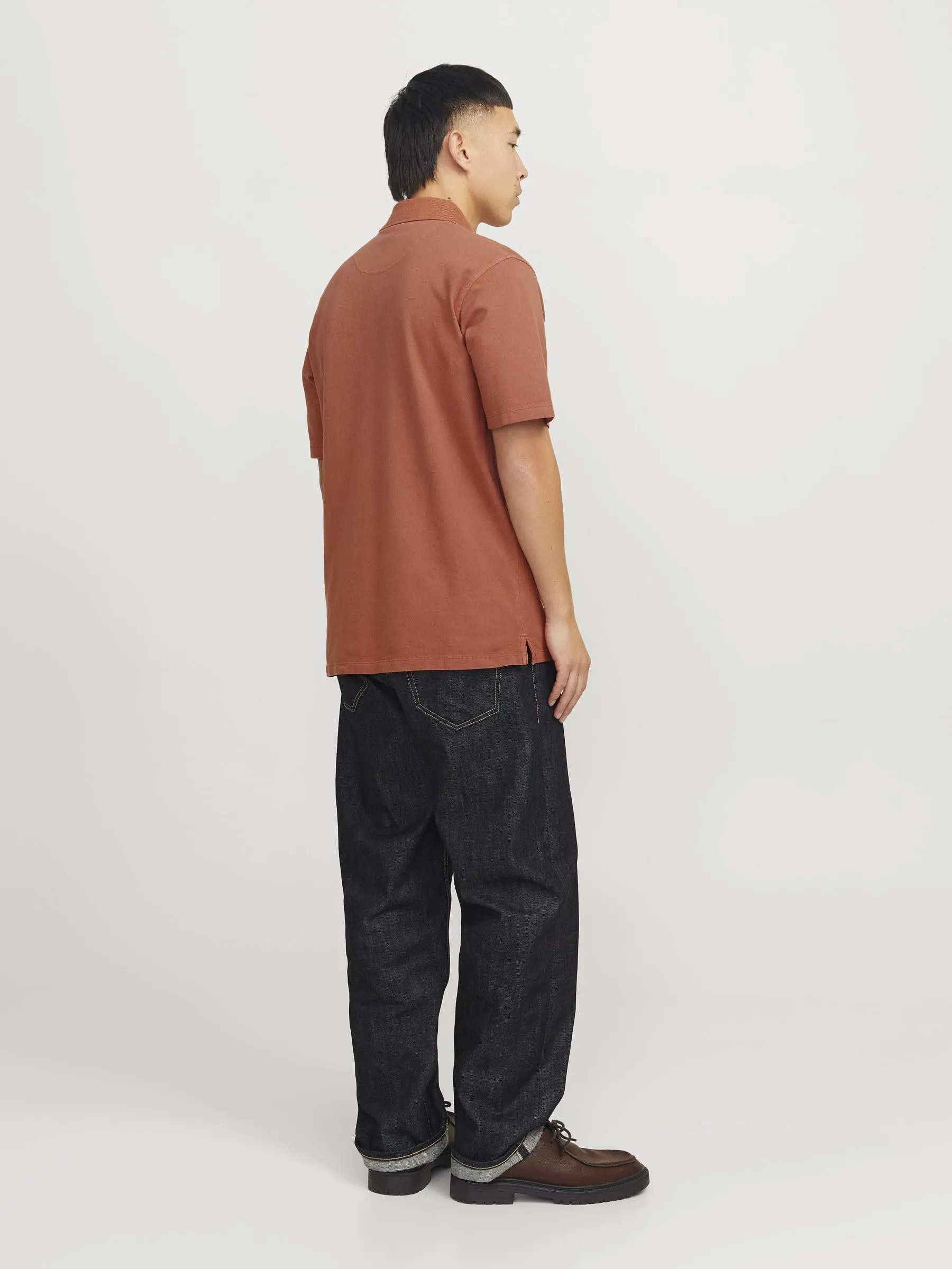 Jack & Jones Polo Semplice Rossa S - immagine 3