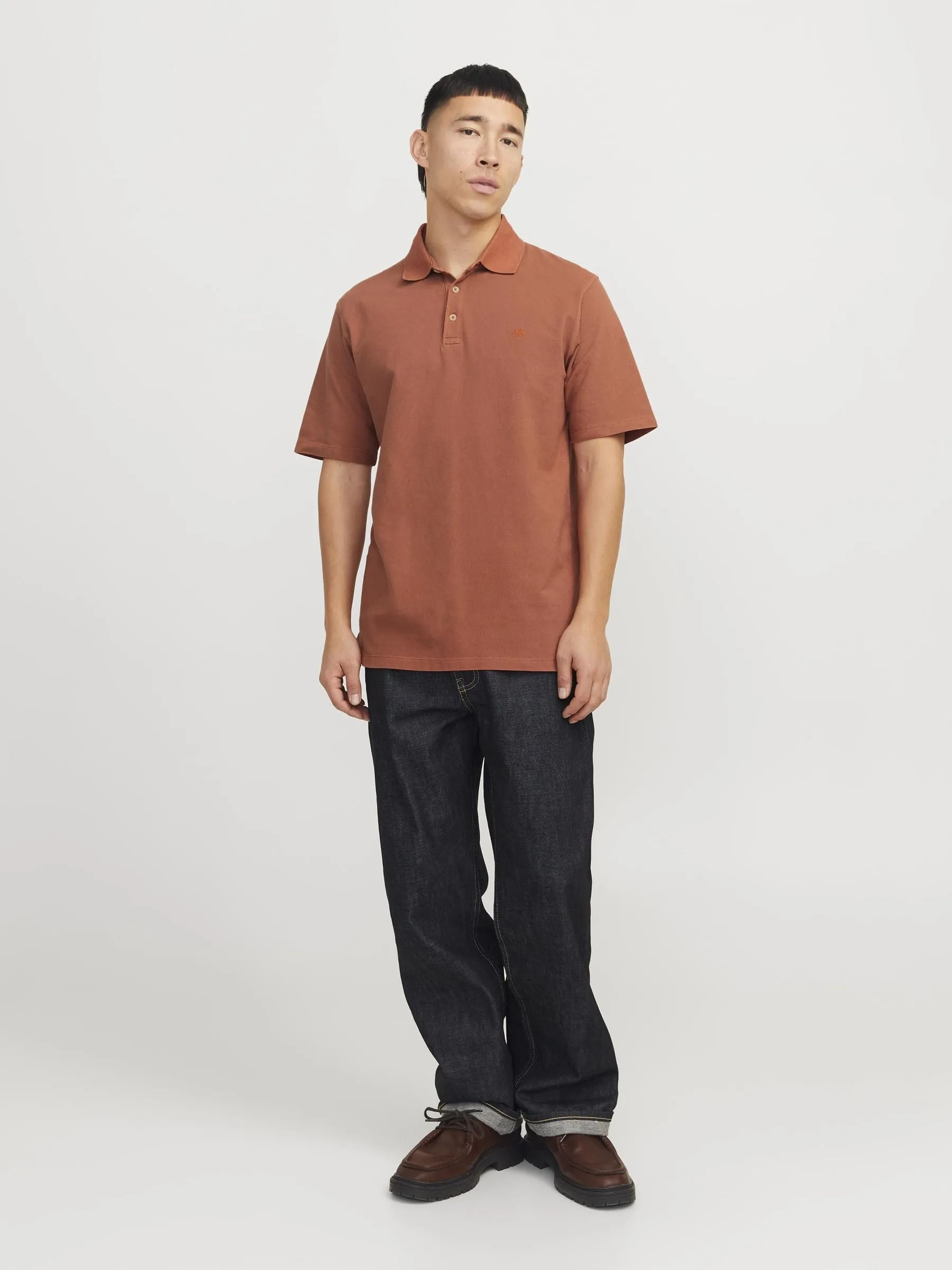 Jack & Jones Polo Semplice Rossa S - immagine 4
