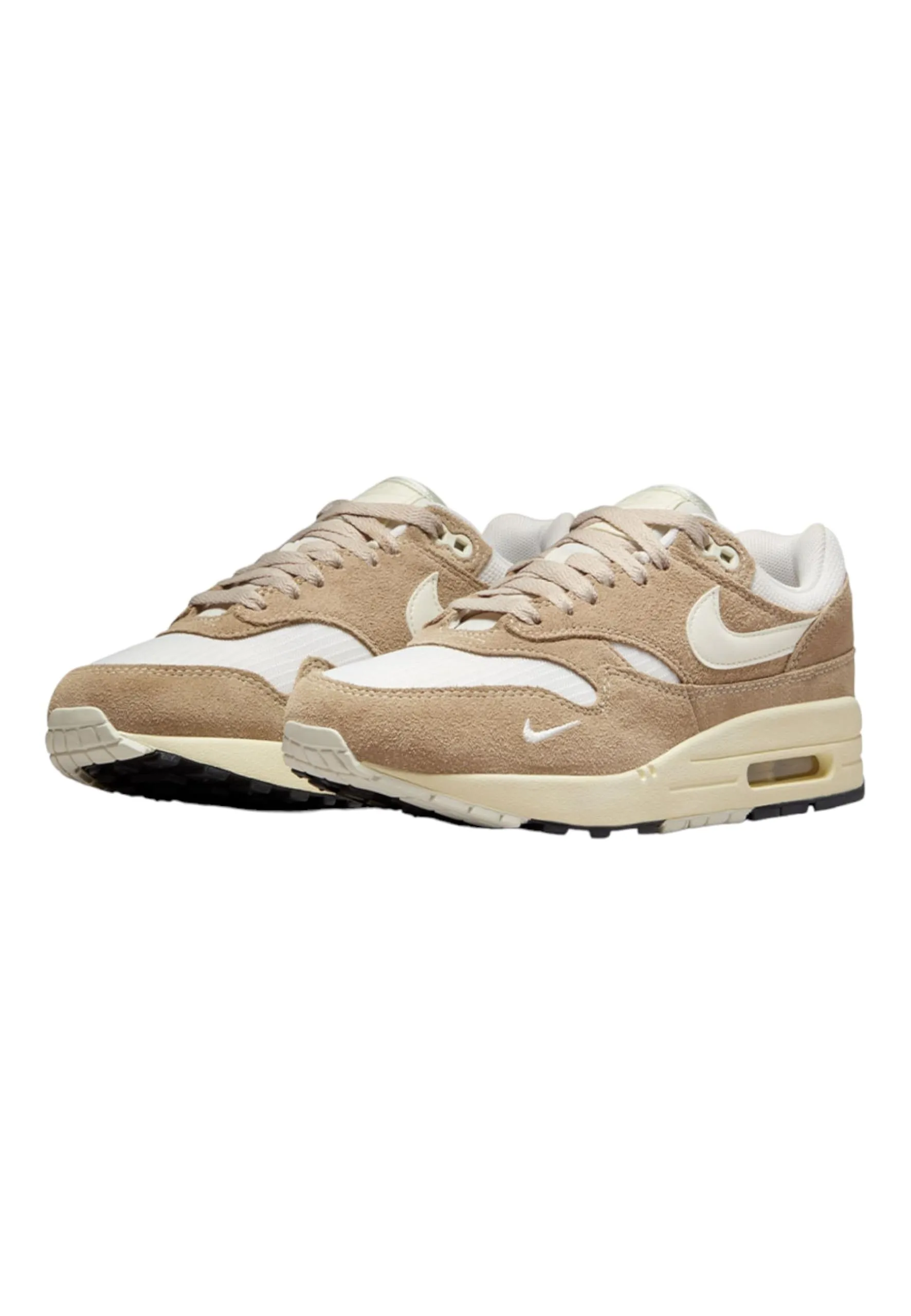 Nike Sportswear Air Max 1 Sneakers, Leather, White-Brown (43 EU) - immagine 2