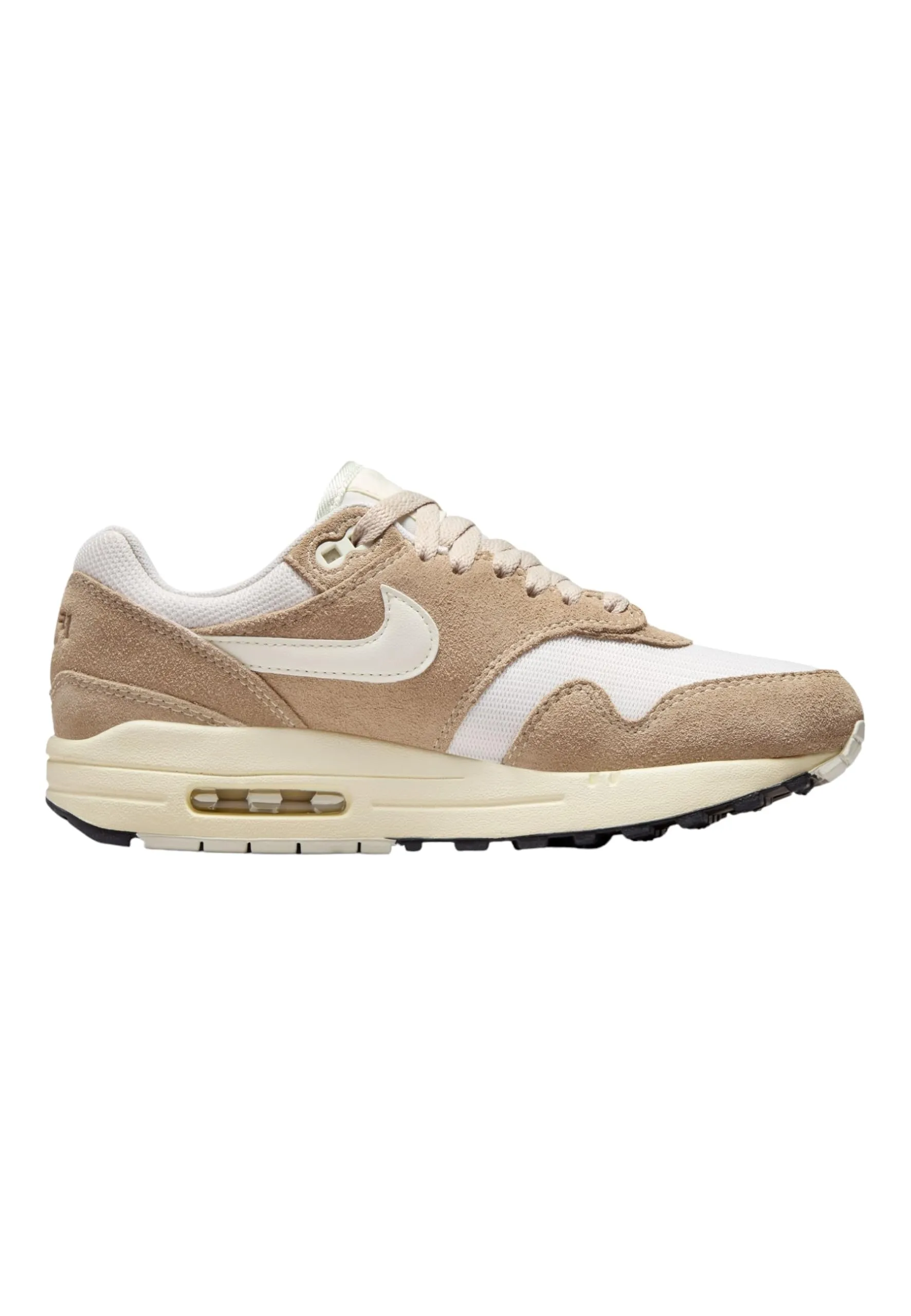 Nike Sportswear Air Max 1 Sneakers, Leather, White-Brown (43 EU) - immagine 3