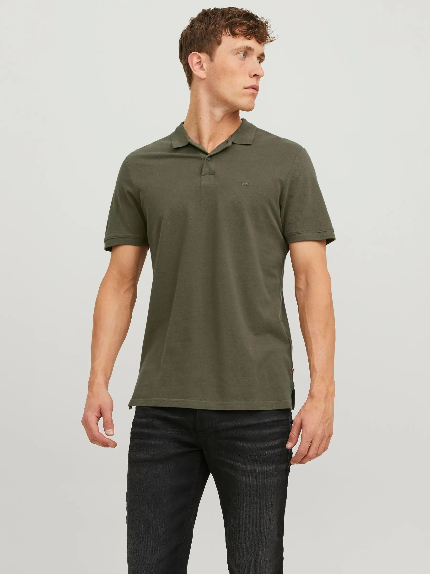 Jack & Jones Polo Semplice Verde XS - immagine 2