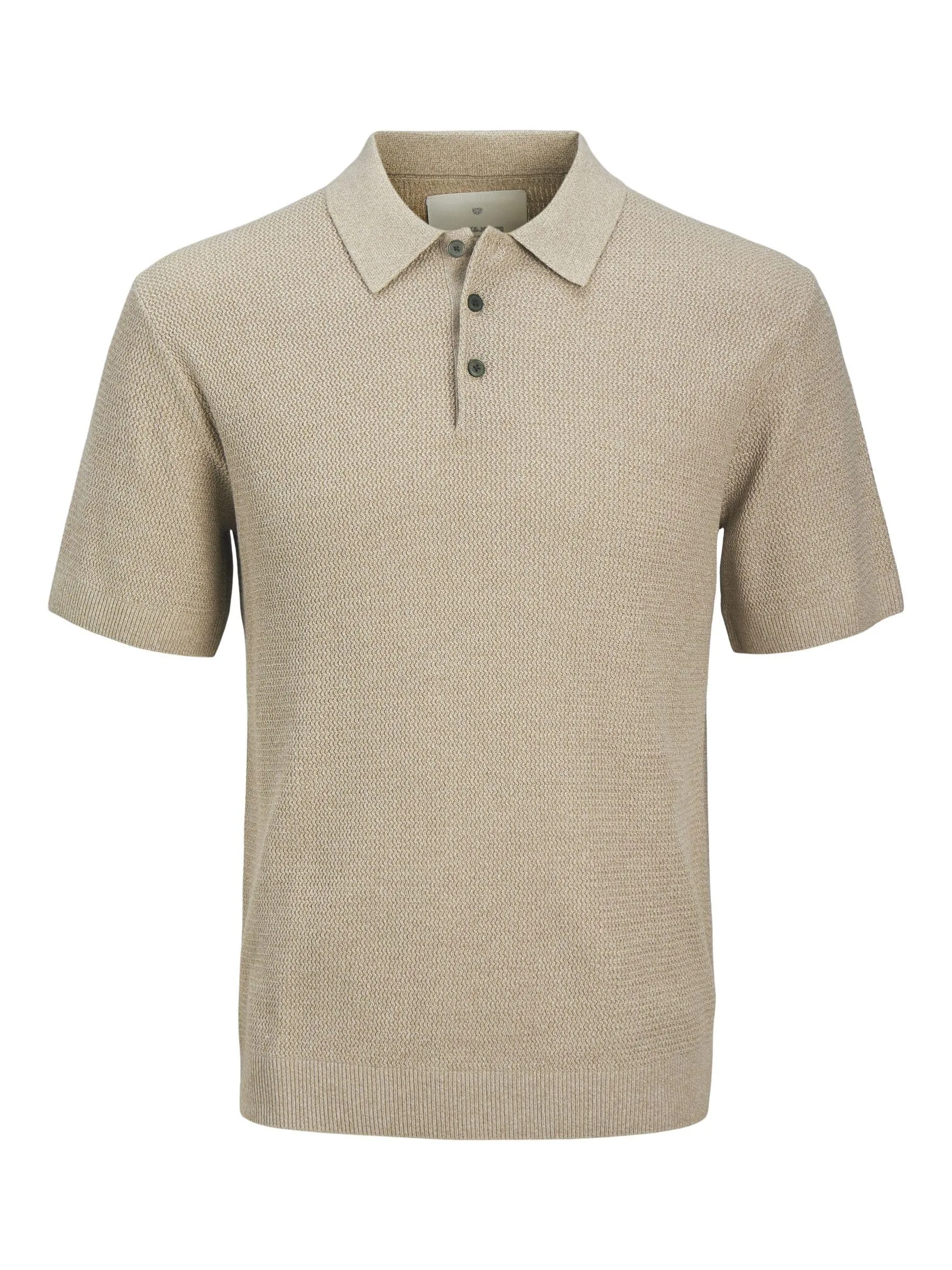 Jack & Jones Polo in Maglia Grigio S - immagine 9