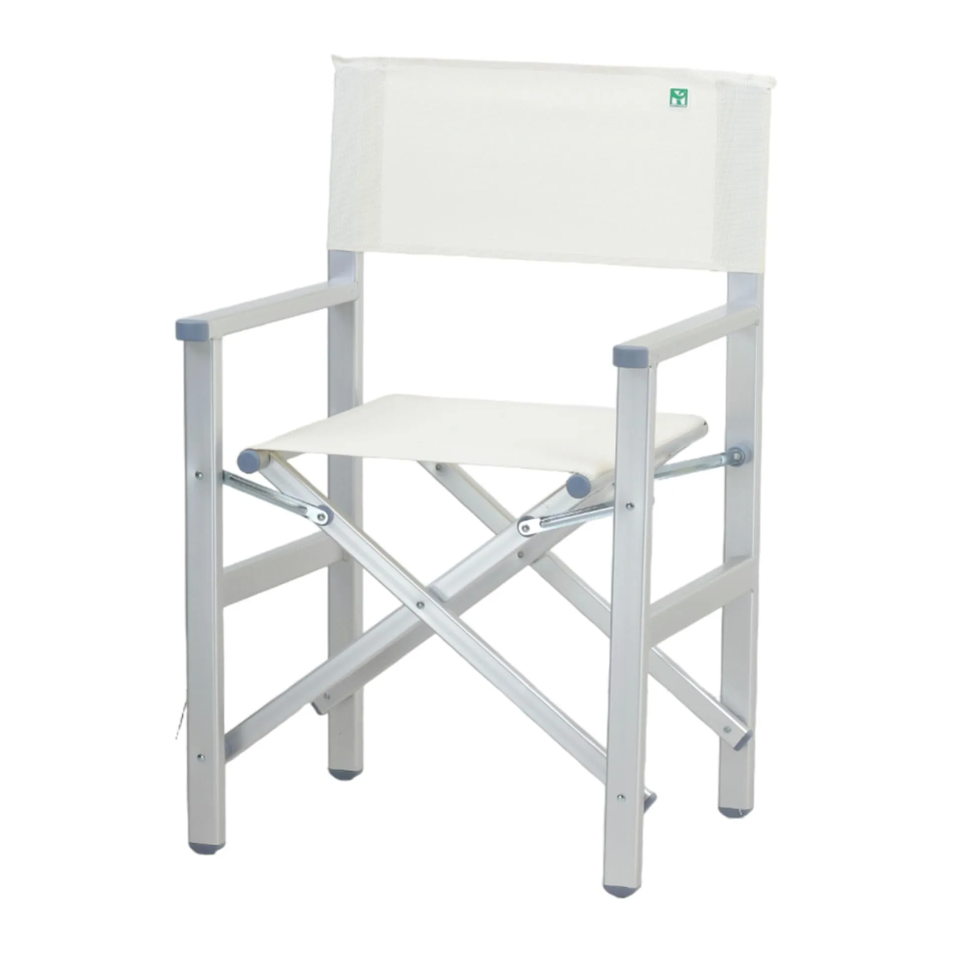 Totò Piccinni Regista Salento Sedia Pieghevole in Alluminio (Beige) - immagine 1