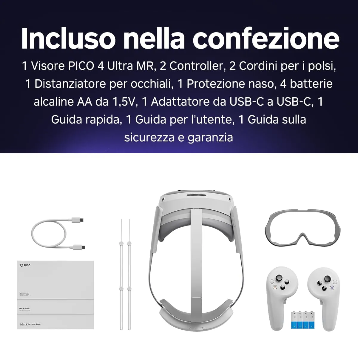 PICO 4 Ultra 256GB - Visore VR e Realtà Mista - immagine 5