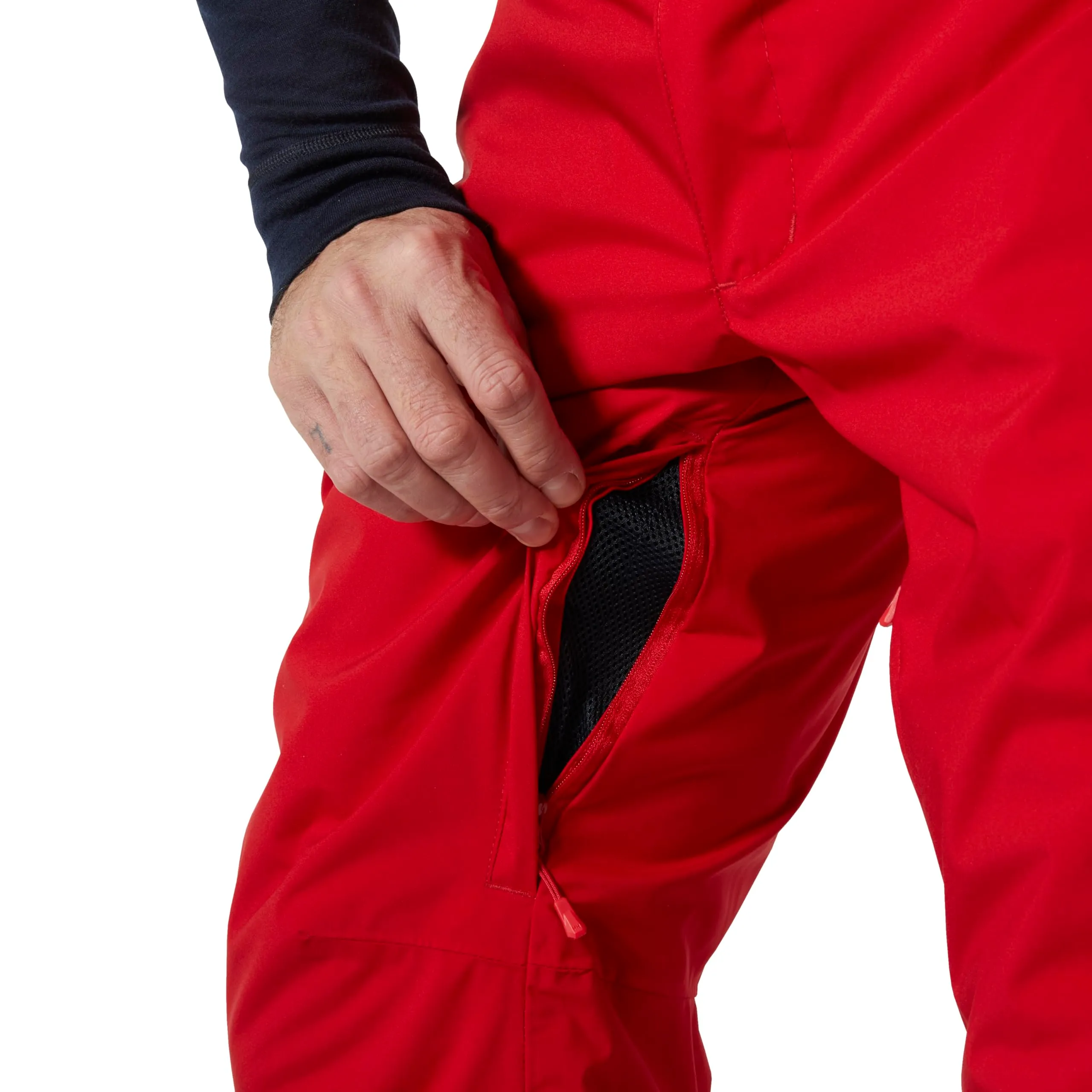 Helly Hansen Pantaloni Isolati da Uomo, Rosso, L Corta - immagine 8