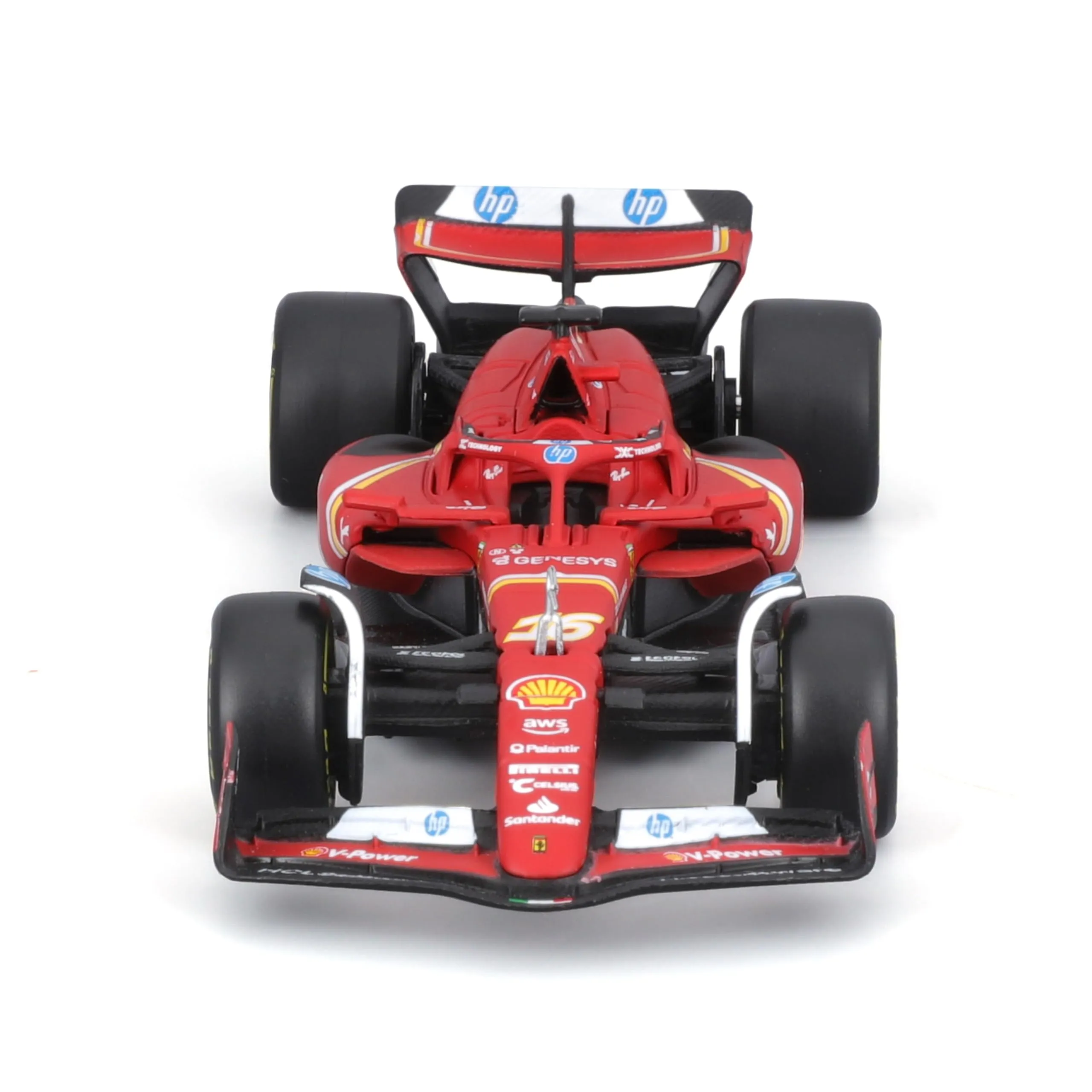 Burago Ferrari SF-24 Charles Leclerc #16 2024, 1:43 Scale - immagine 4