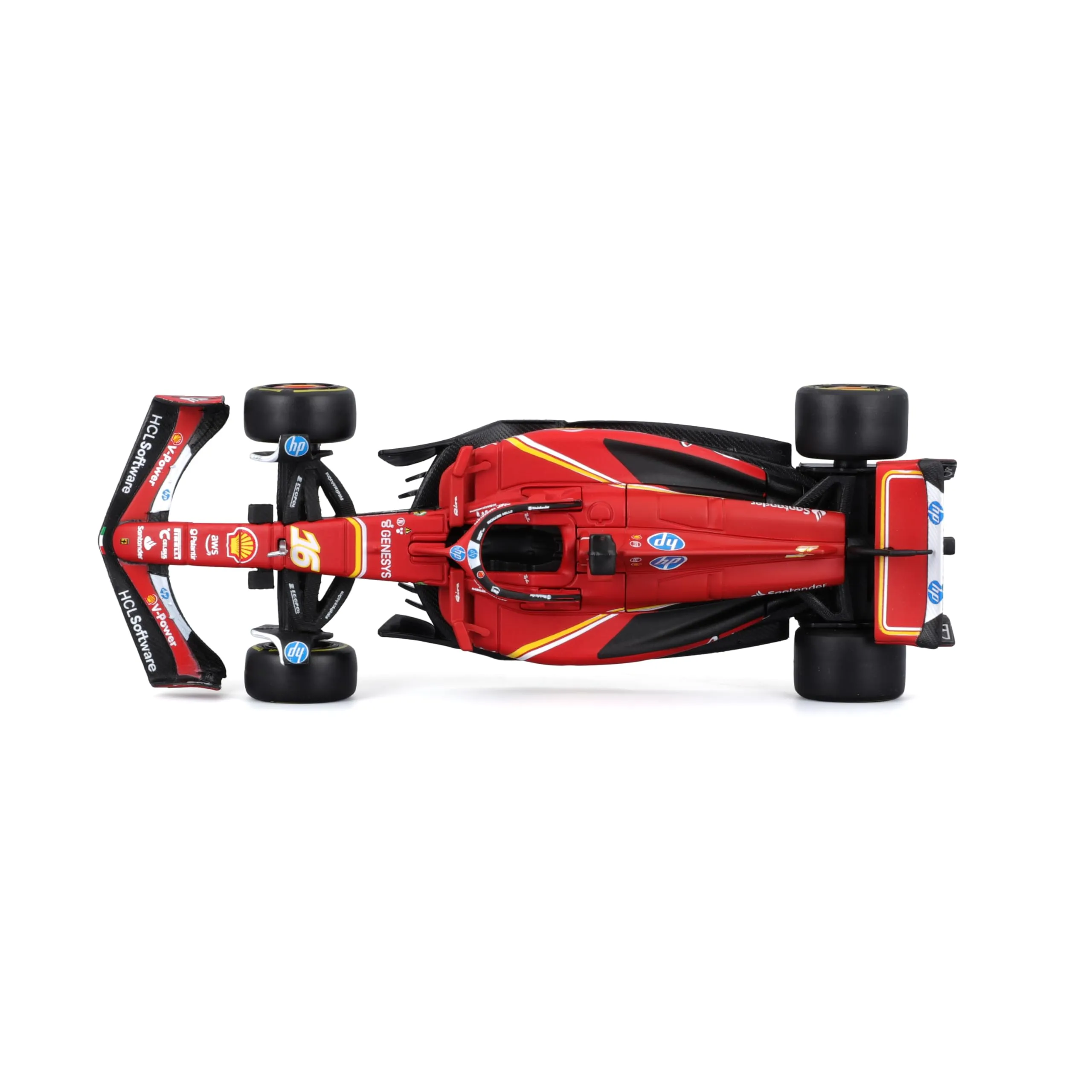 Burago Ferrari SF-24 Charles Leclerc #16 2024, 1:43 Scale - immagine 10