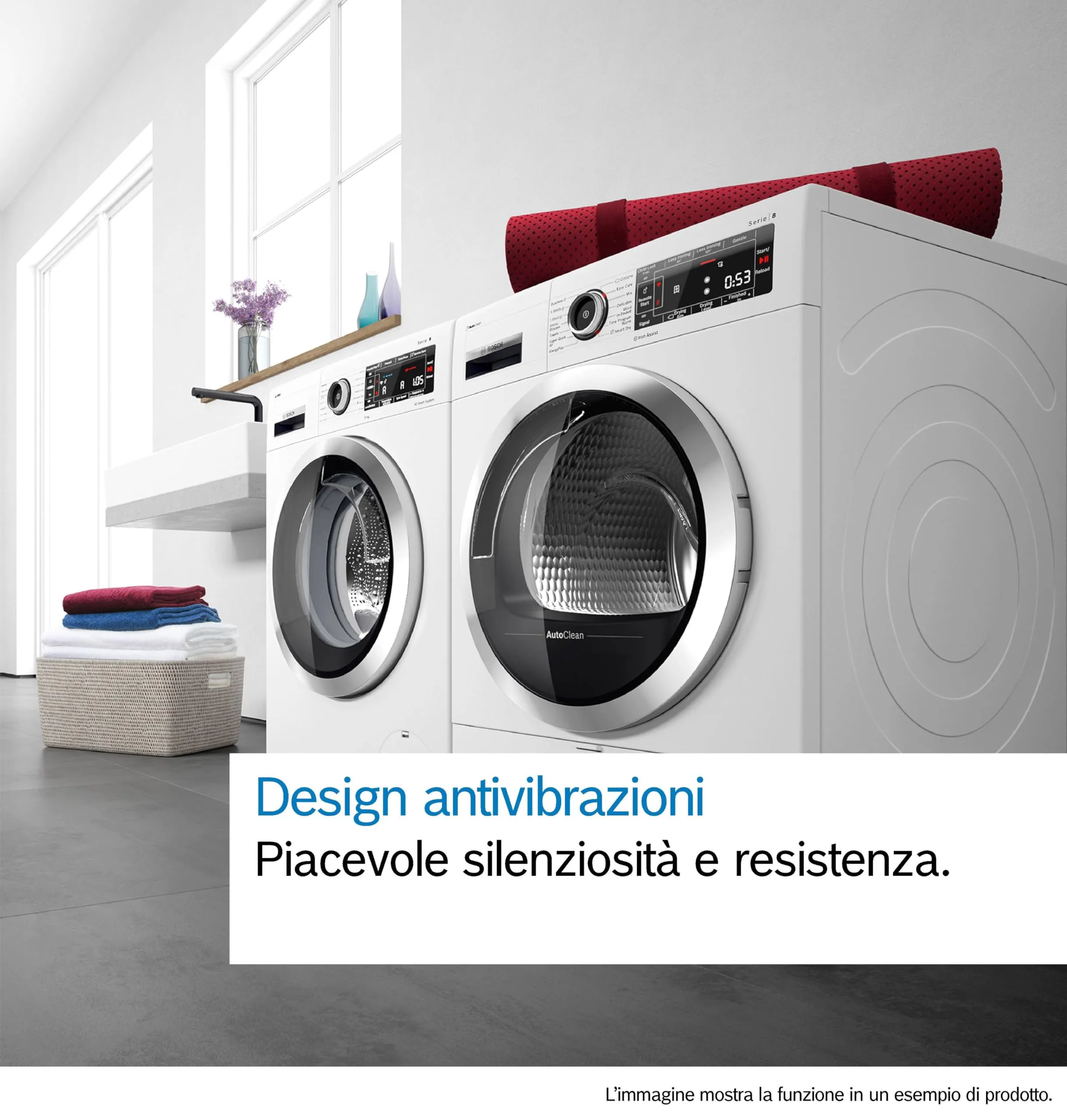 Bosch Serie 4 WTH85298II Asciugatrice a pompa di calore 8kg Bianco - immagine 12