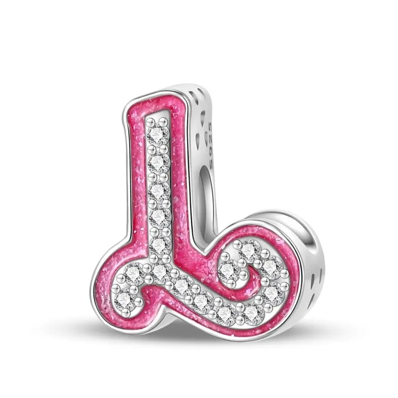 KUNSIR Bead Charm in Argento Sterling 925 con Cubic Zirconia per Braccialetti e Collane Pandora e Europei - immagine 1