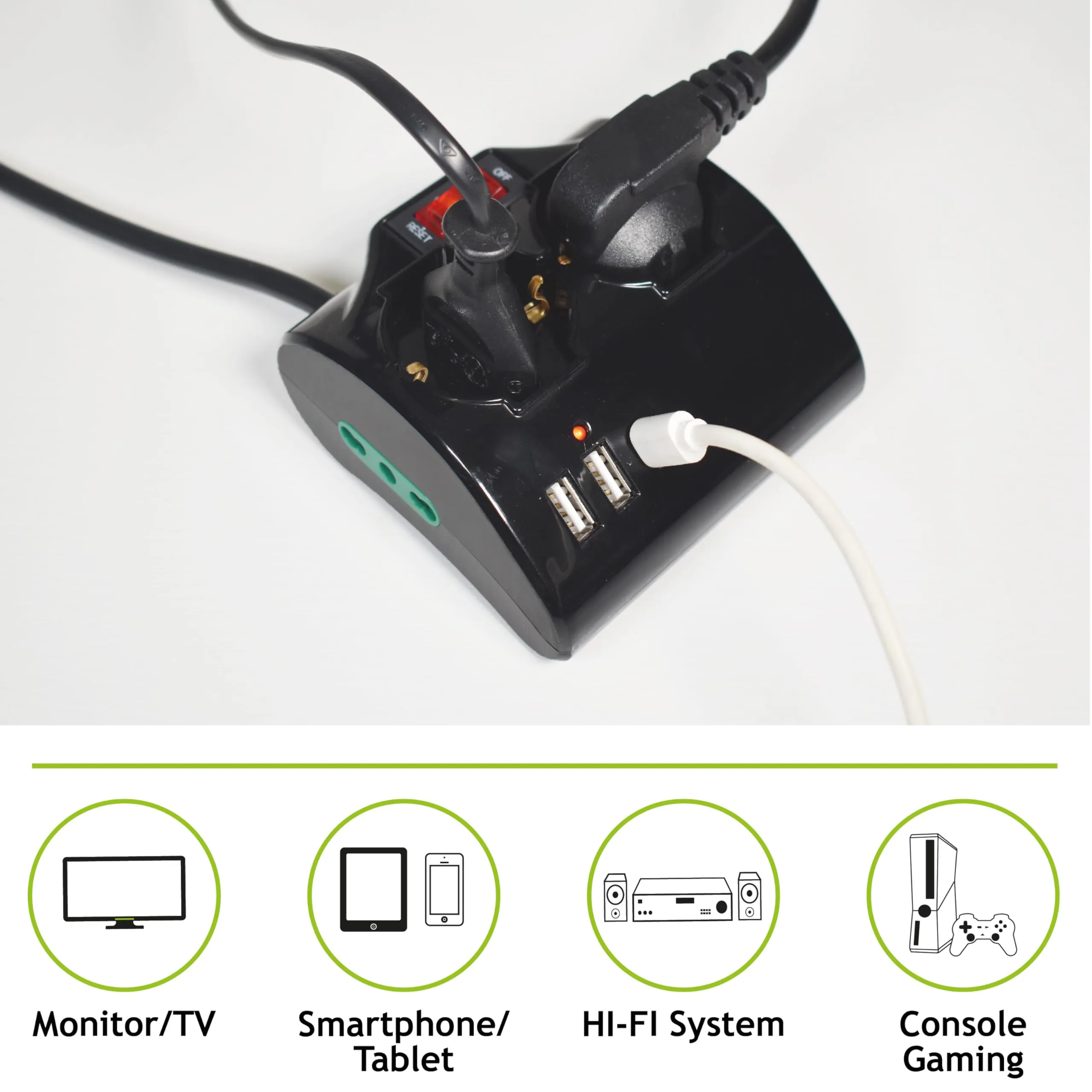 MULTIPRESA DA TAVOLO POWER CLEANER INPUT 10A ITA - immagine 6