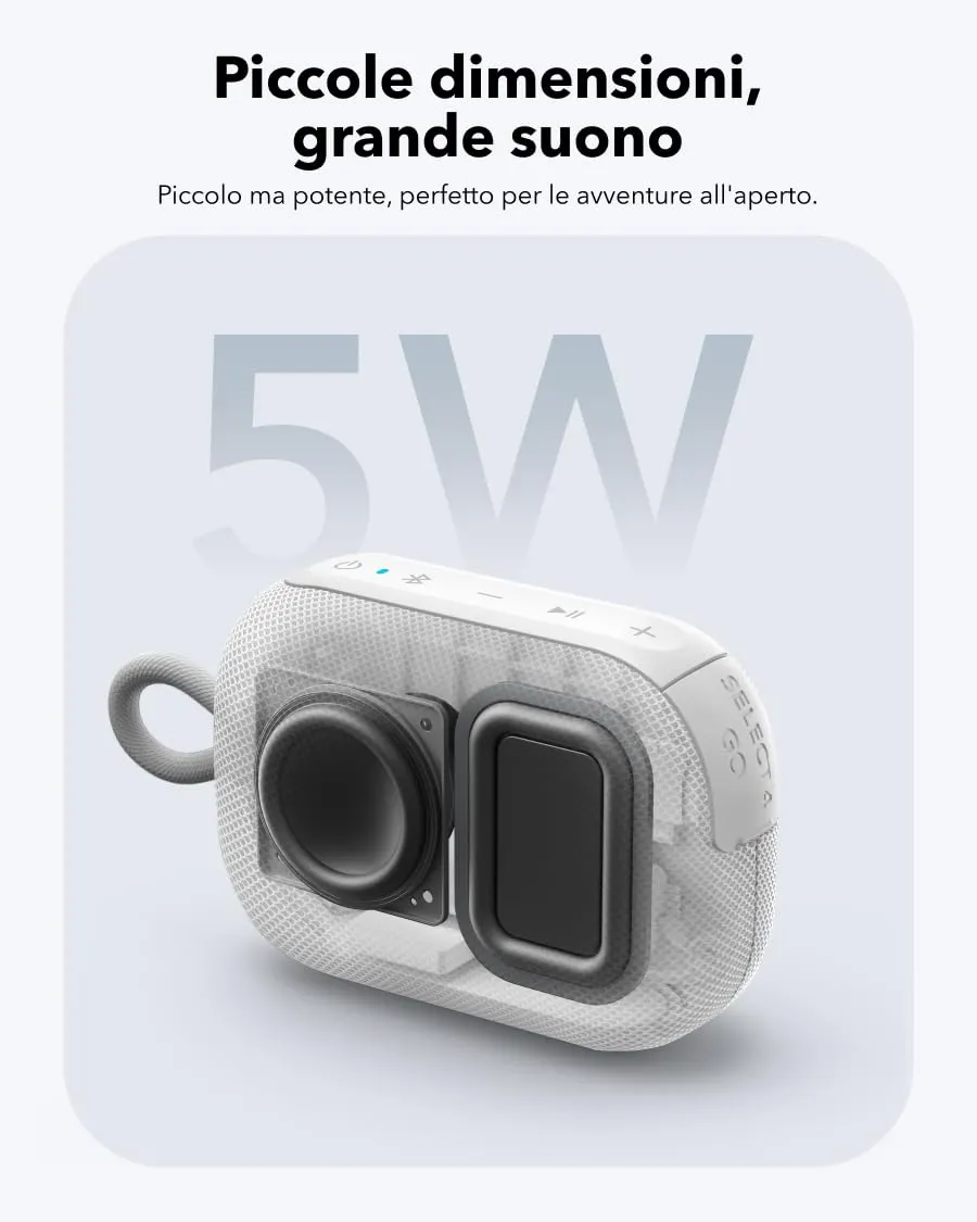 Soundcore Select 4 Go Cassa Bluetooth Portatile Impermeabile IP67 - immagine 3