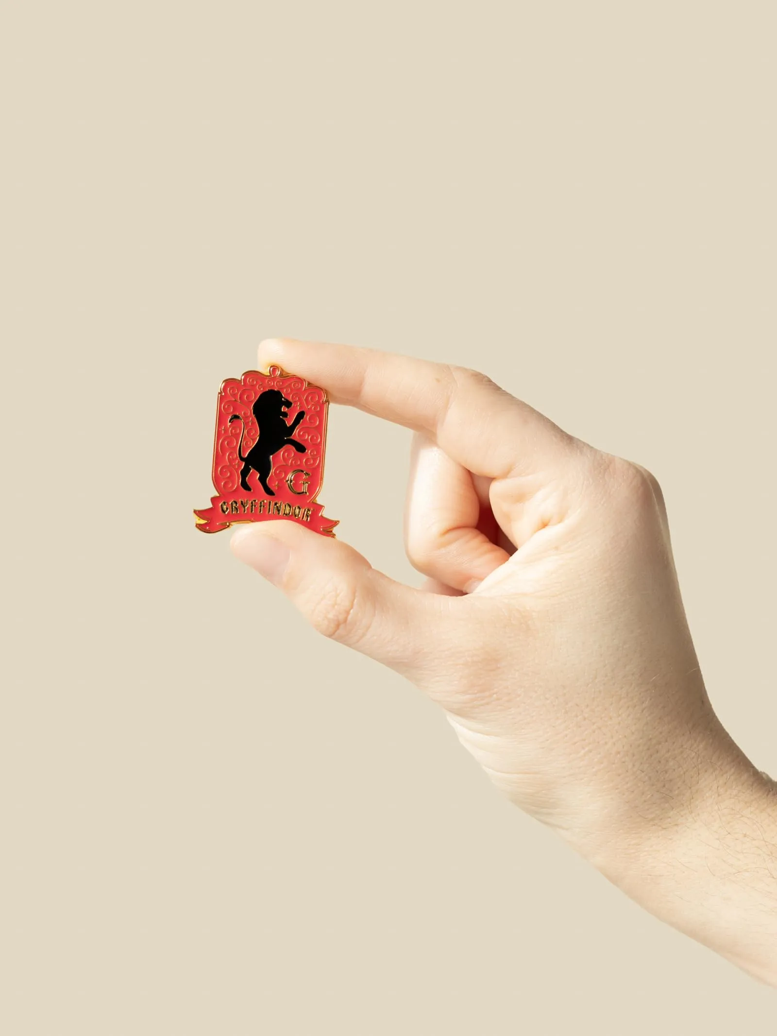 Grupo Erik Harry Potter Set 4 Spille Smaltate Case di Hogwarts - immagine 2