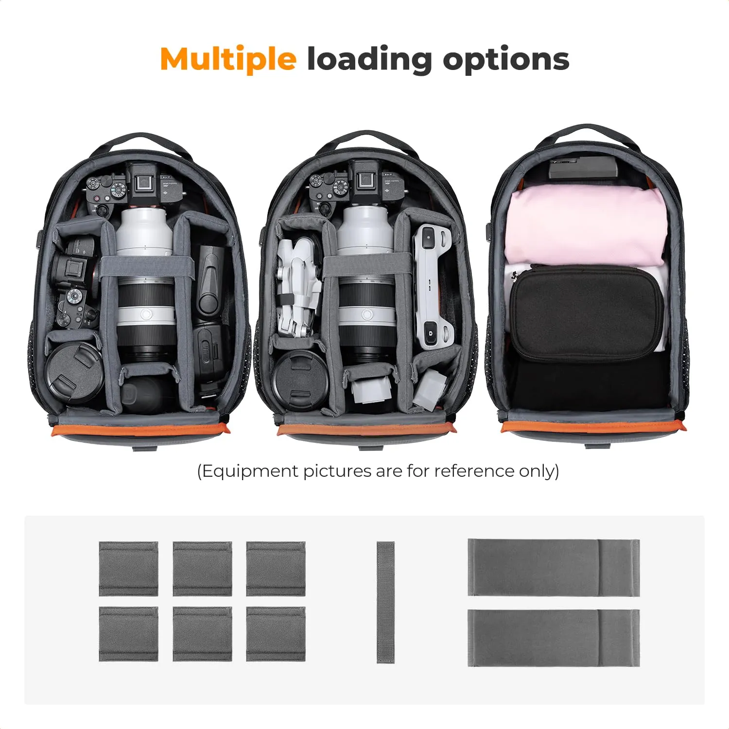 K&F Concept Zaino Fotografico 10L - immagine 2
