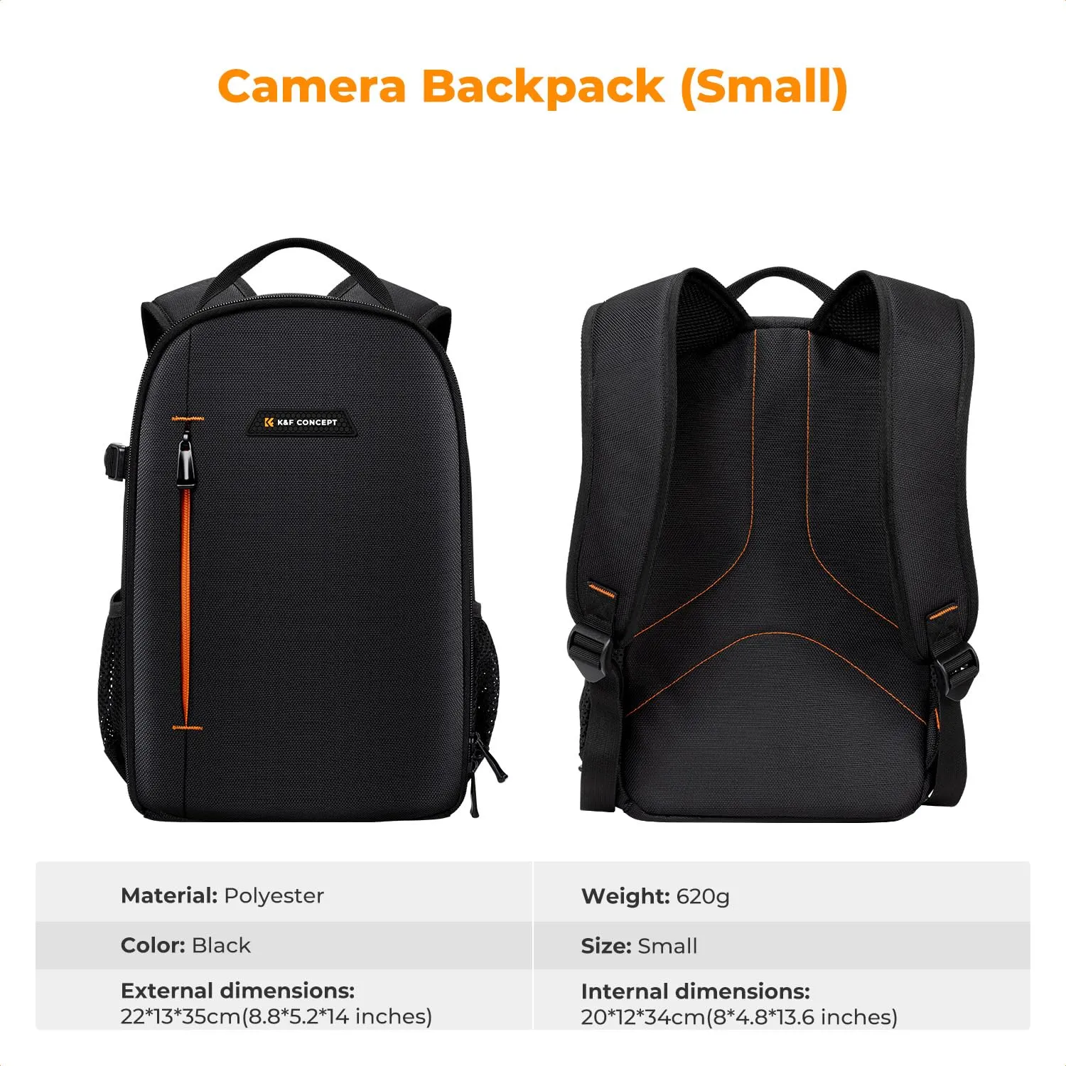 K&F Concept Zaino Fotografico 10L - immagine 7