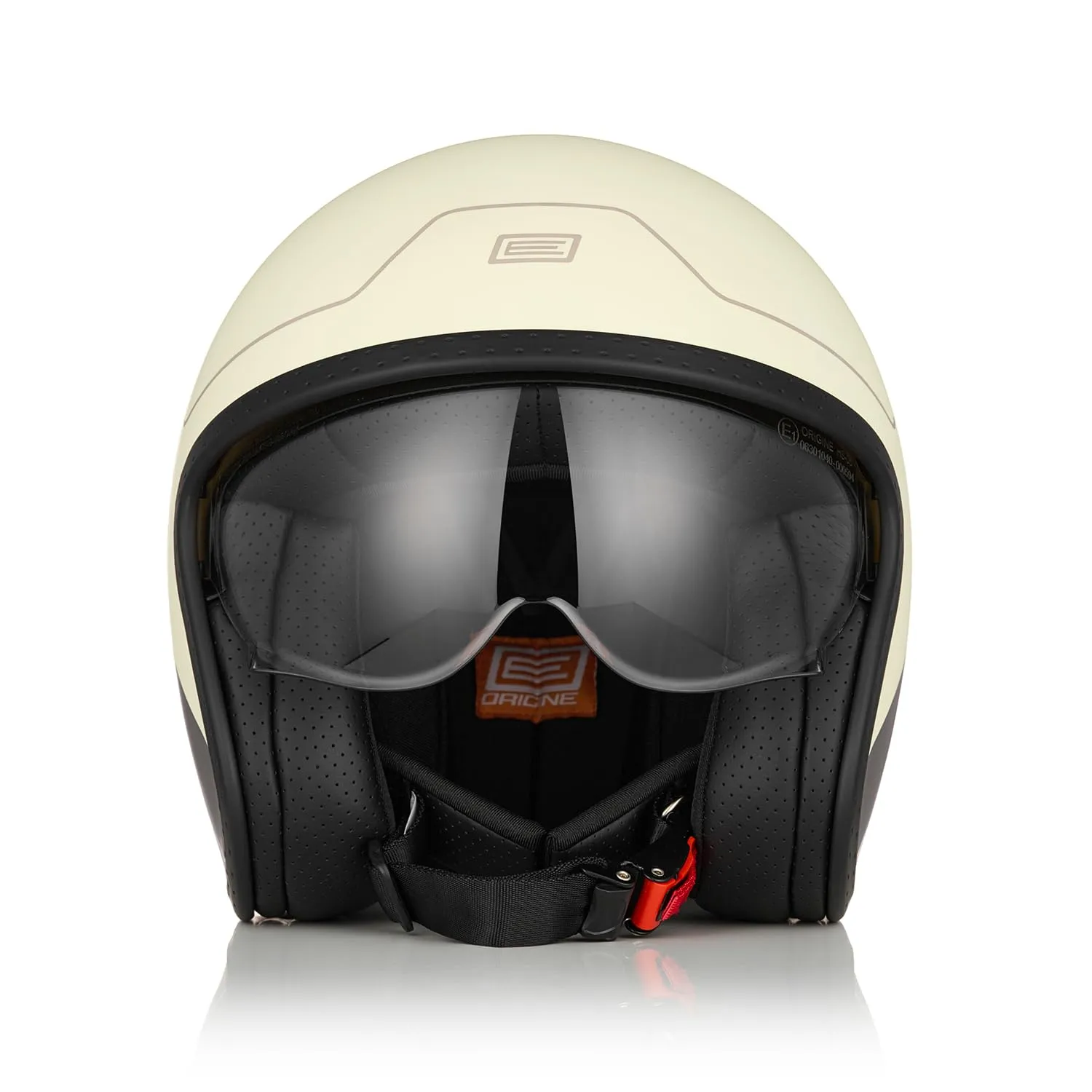 Origine Casco Moto Jet Explorer Matt Cream, XS, ECE 22-06 - immagine 2