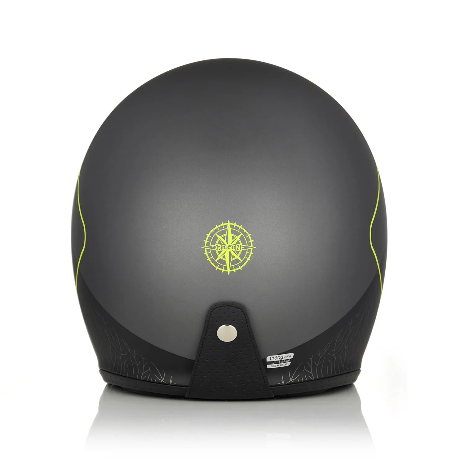 ORIGINE Casco Moto Jet Explorer Matt Titanium, XL, ECE 22-06 - immagine 5