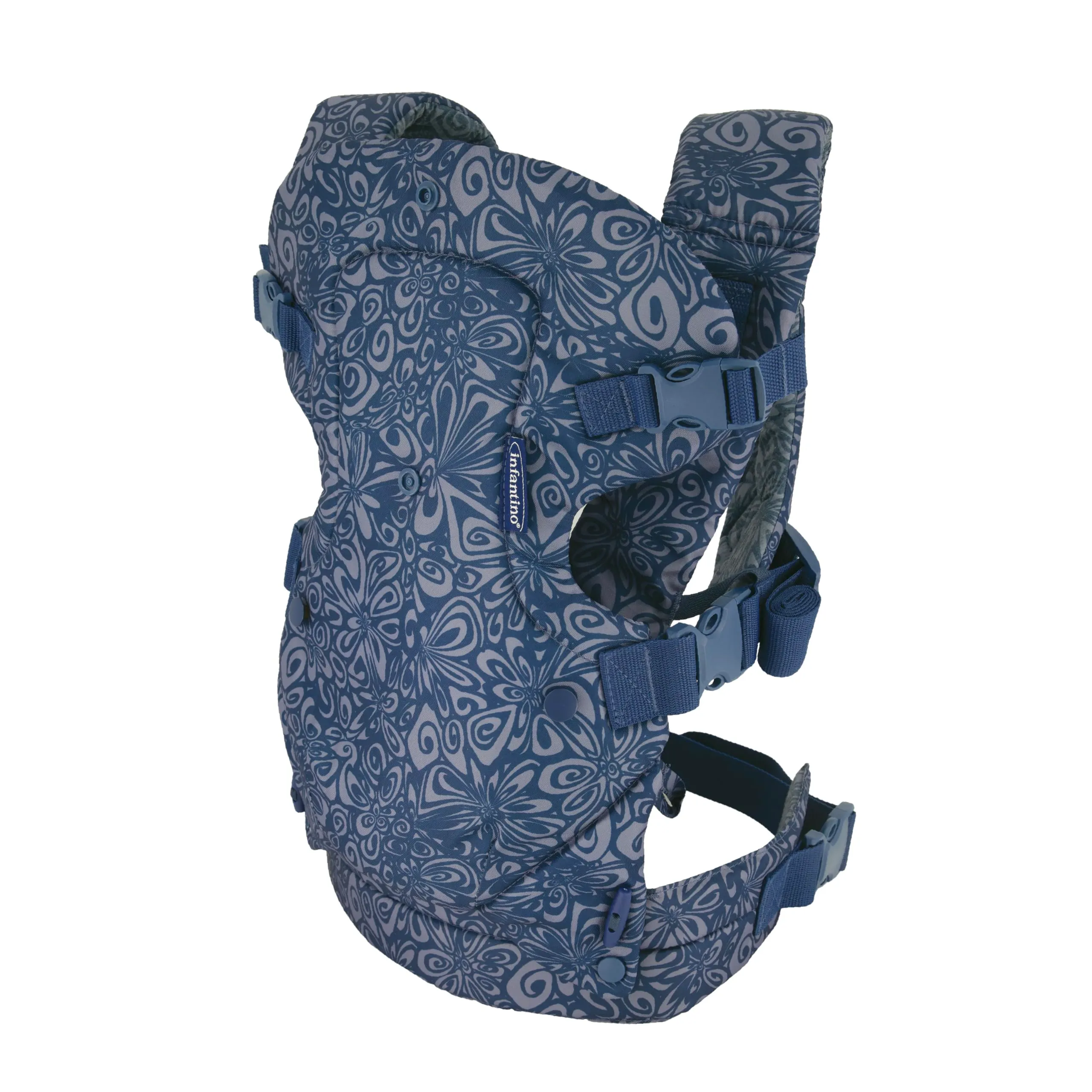 Infantino Flip Advanced Marsupio 4-in-1 Ergonomico, 3,6-14,5 kg, Marino Floreale - immagine 10