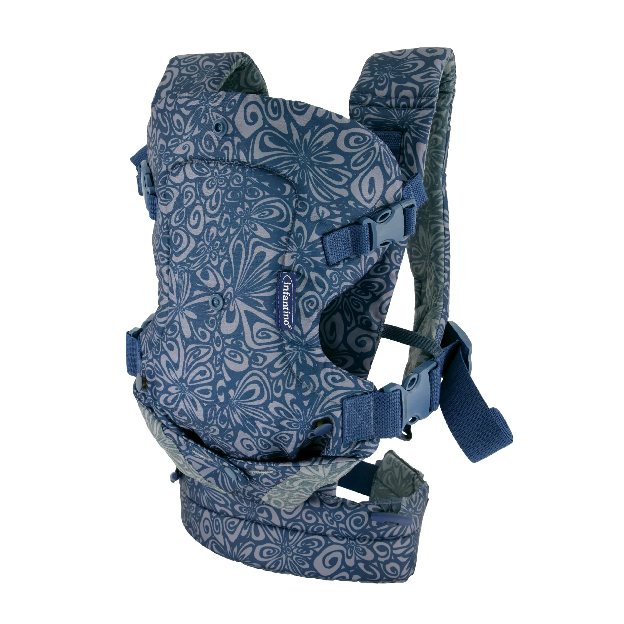 Infantino Flip Advanced Marsupio 4-in-1 Ergonomico, 3,6-14,5 kg, Marino Floreale - immagine 11