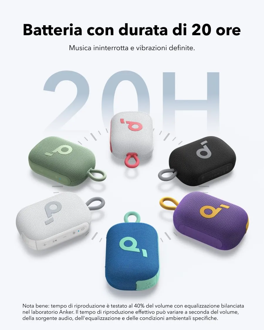 Soundcore Select 4 Go Cassa Bluetooth Portatile Impermeabile IP67 - immagine 2