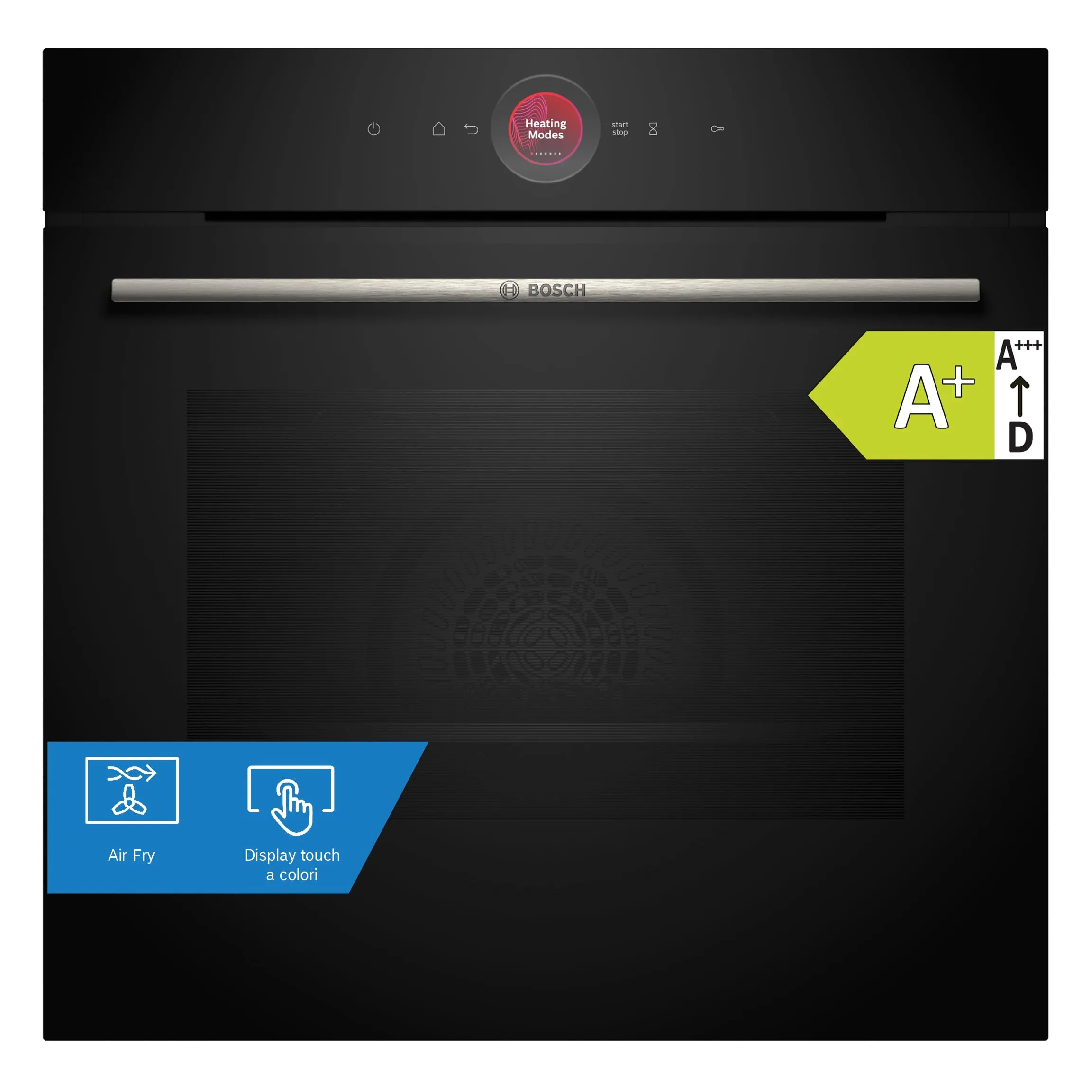 Bosch Serie 8 HBG7341B2 Forno da incasso con Air Fry, Nero - immagine 1
