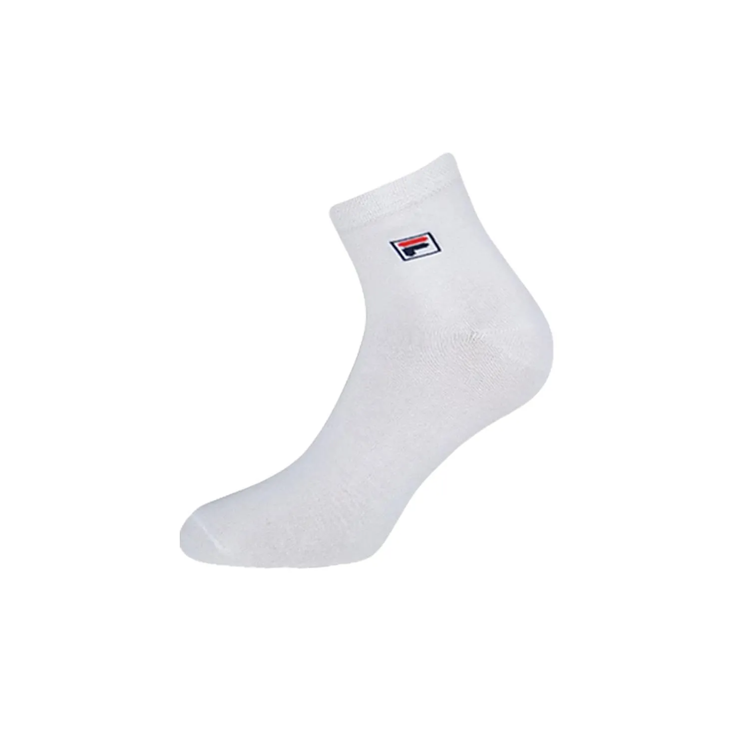 Fila Calzini Uomo in Cotone, Set di 6 Calze Sportive, Bianchi e Nero, Taglia 39/42 - immagine 5