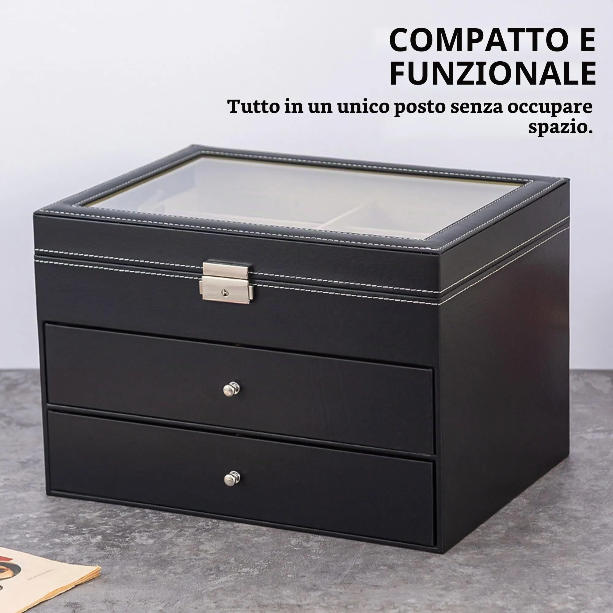 Magic Select Scatola per Occhiali 18 Scomparti - immagine 7