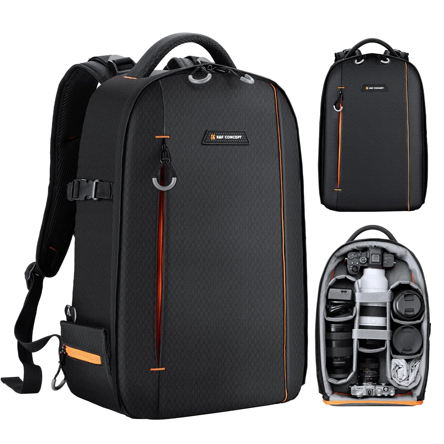 K&F Concept Zaino per Fotocamera Professionale L-18L KF13.140 - immagine 1