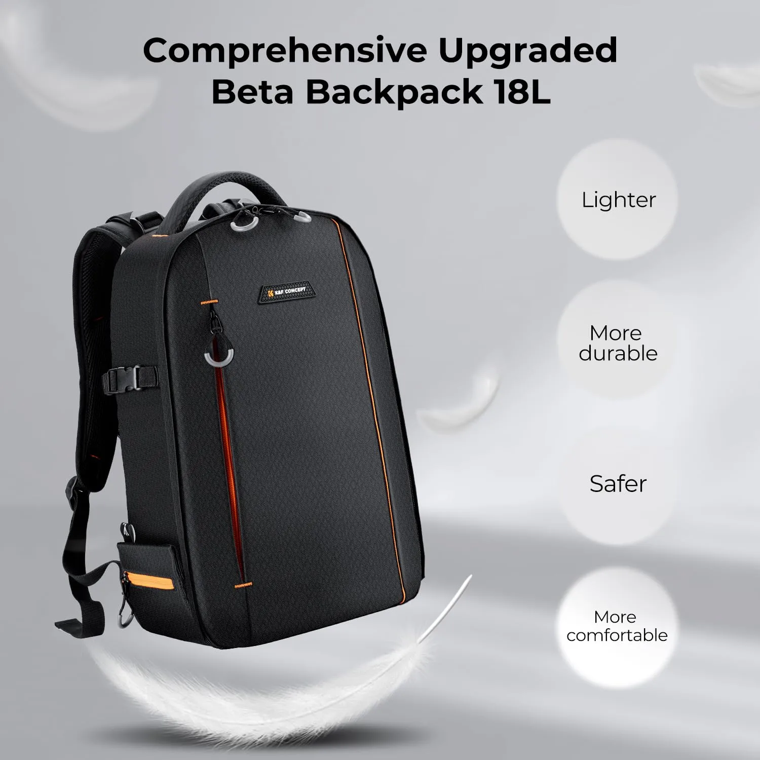 K&F Concept Zaino per Fotocamera Professionale L-18L KF13.140 - immagine 2
