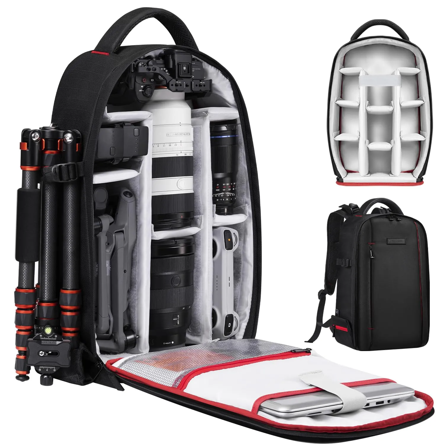 K&F Concept Zaino Fotocamera Professionale 18L KF13.151 - immagine 1